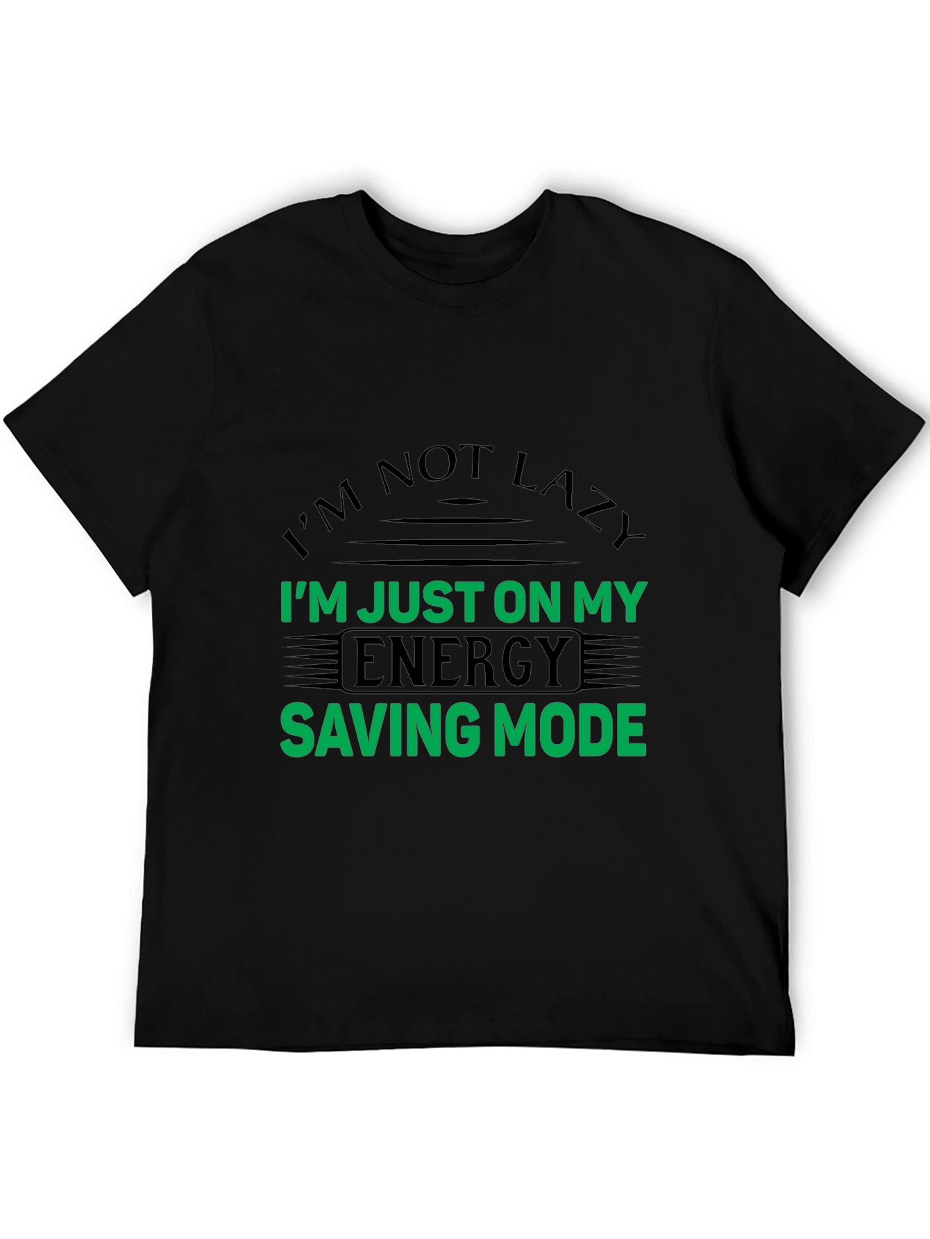 Energy Saving Mode Funny T-Shirt