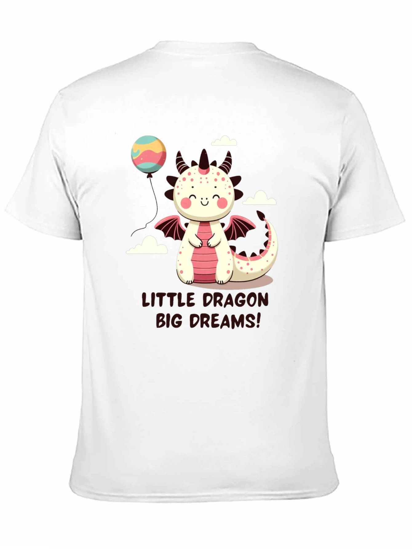 Cute Dragon Graphic Tee - Little Dragon Big Dreams!