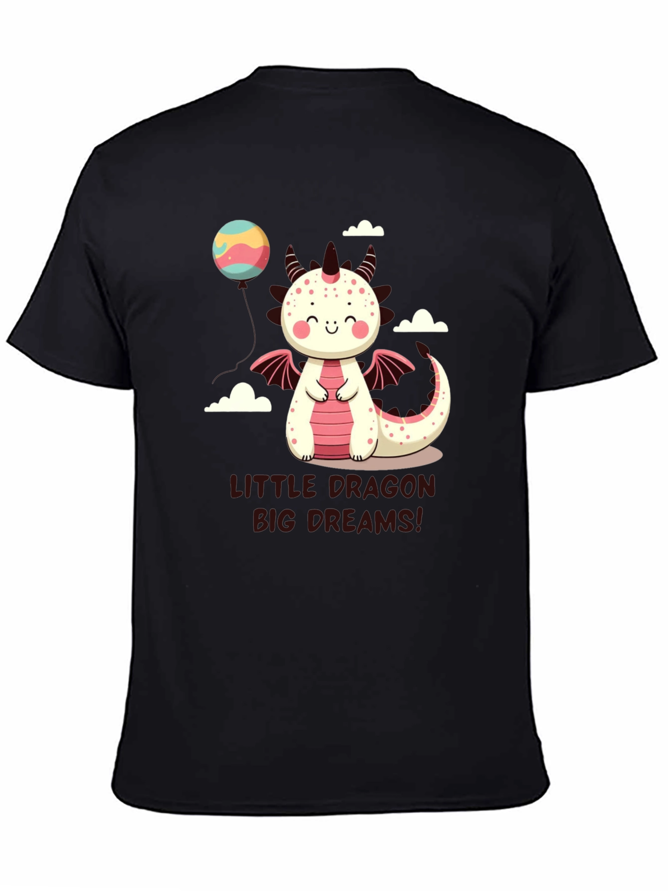 Cute Dragon Graphic Tee - Little Dragon Big Dreams!