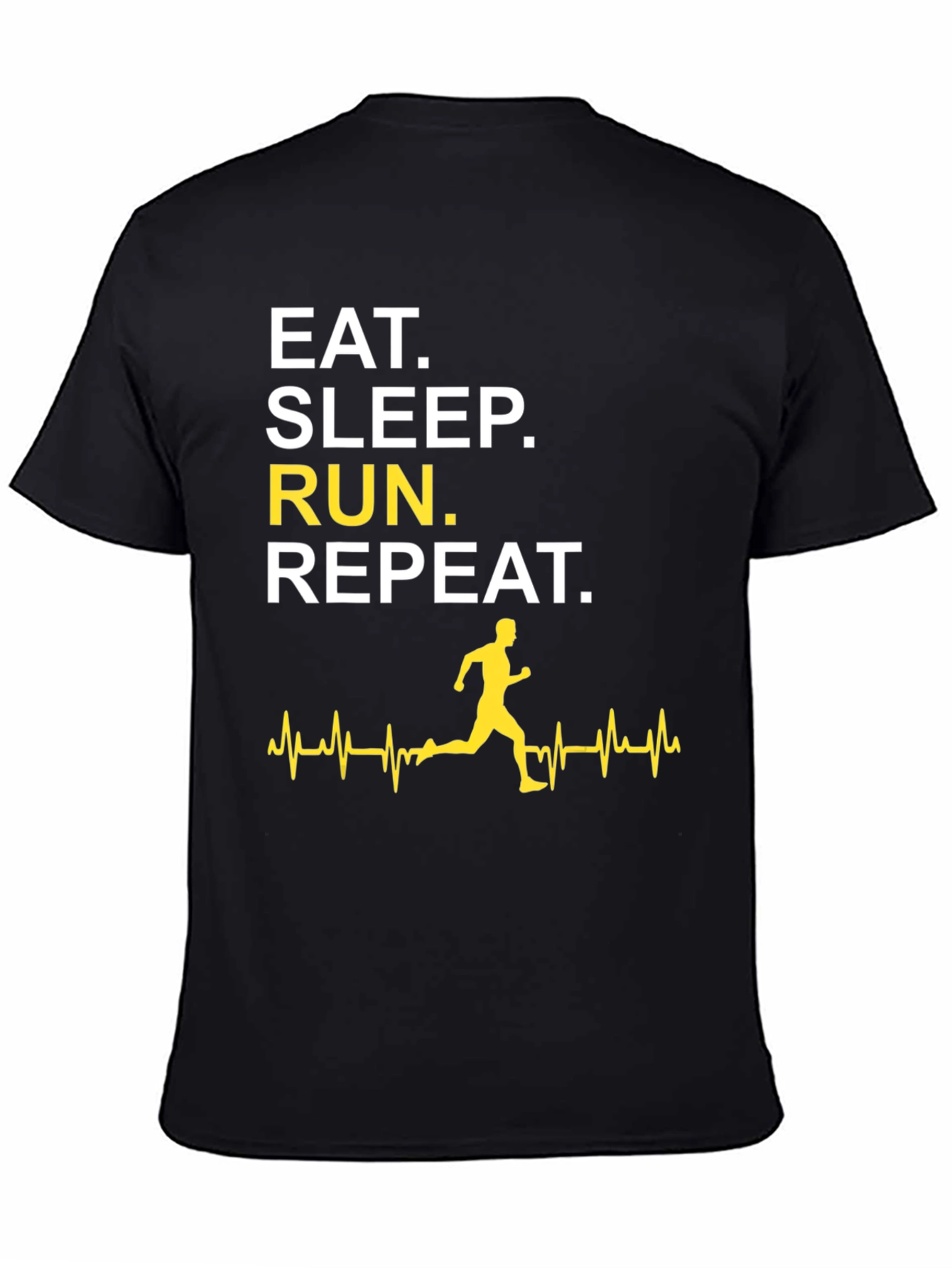 Eat Sleep Run Repeat Graphic Tee - Runners Gift