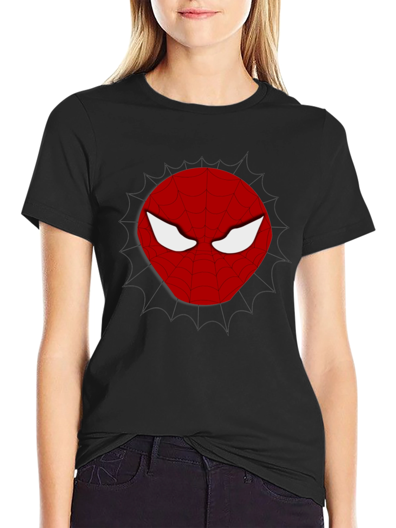 Spider Hero Tee - Classic Comic Style