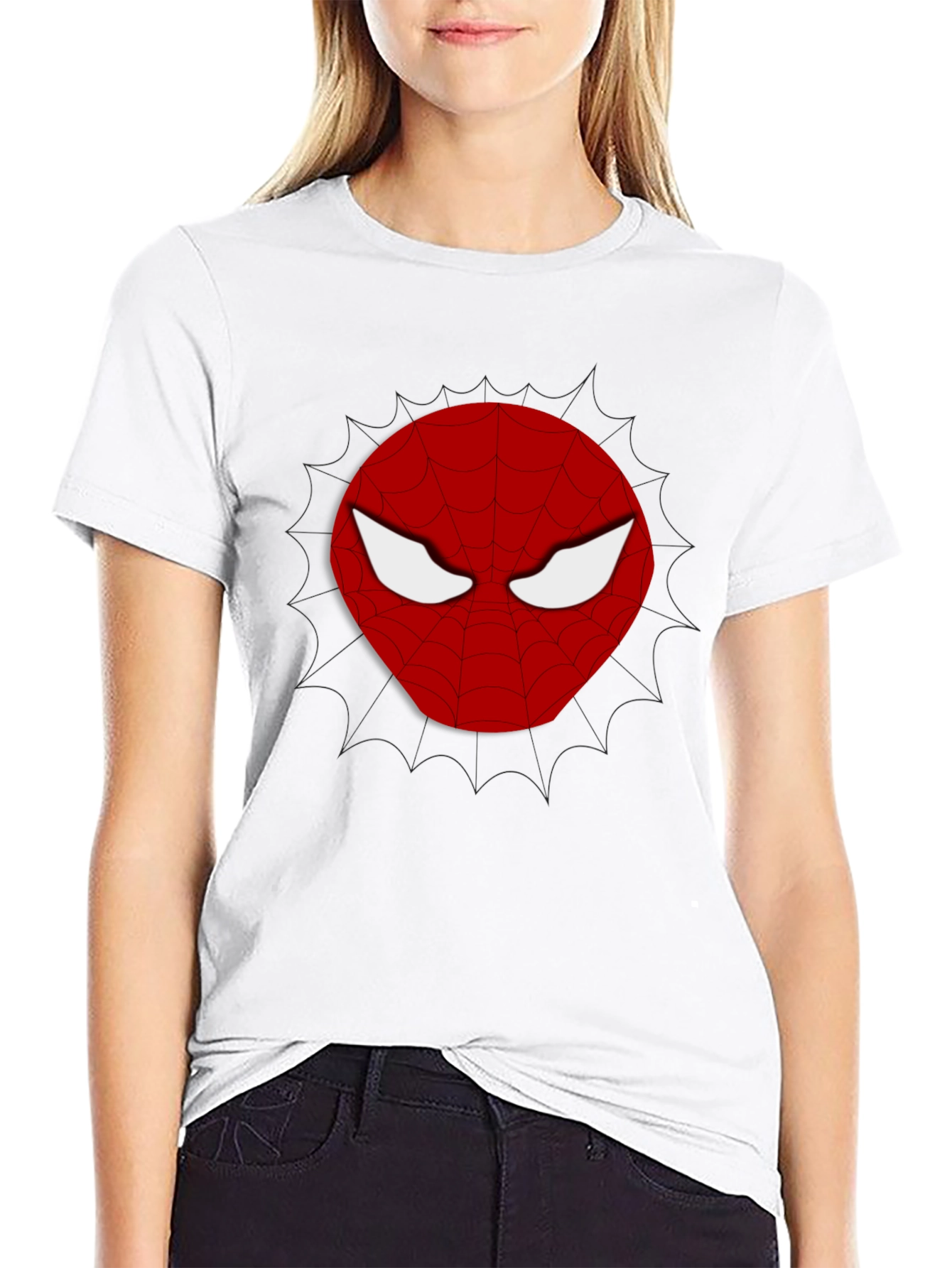 Spider Hero Tee - Classic Comic Style