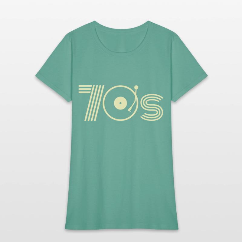 70s Vinyl Retro Shirt