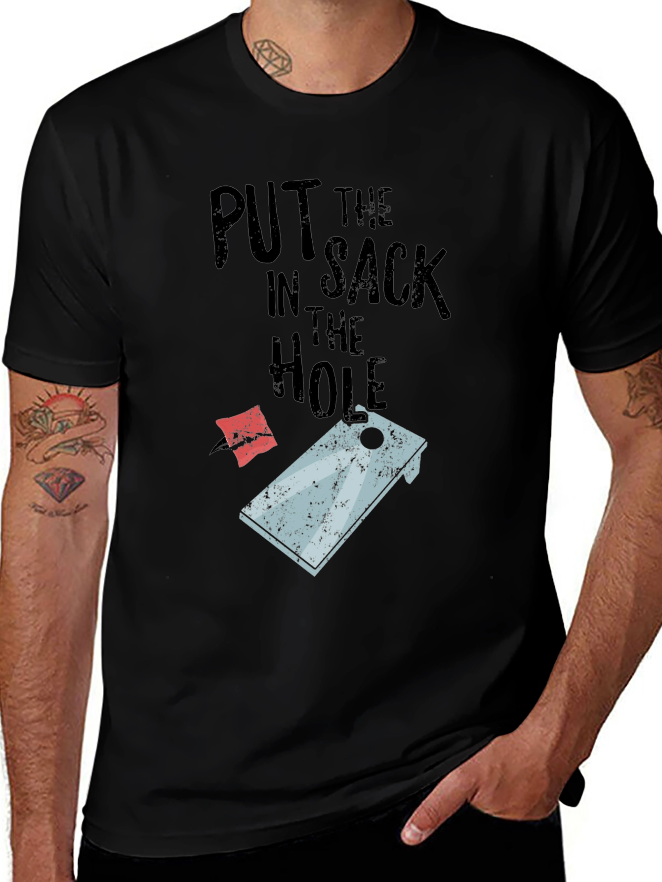 Put the Sack in the Hole T-Shirt