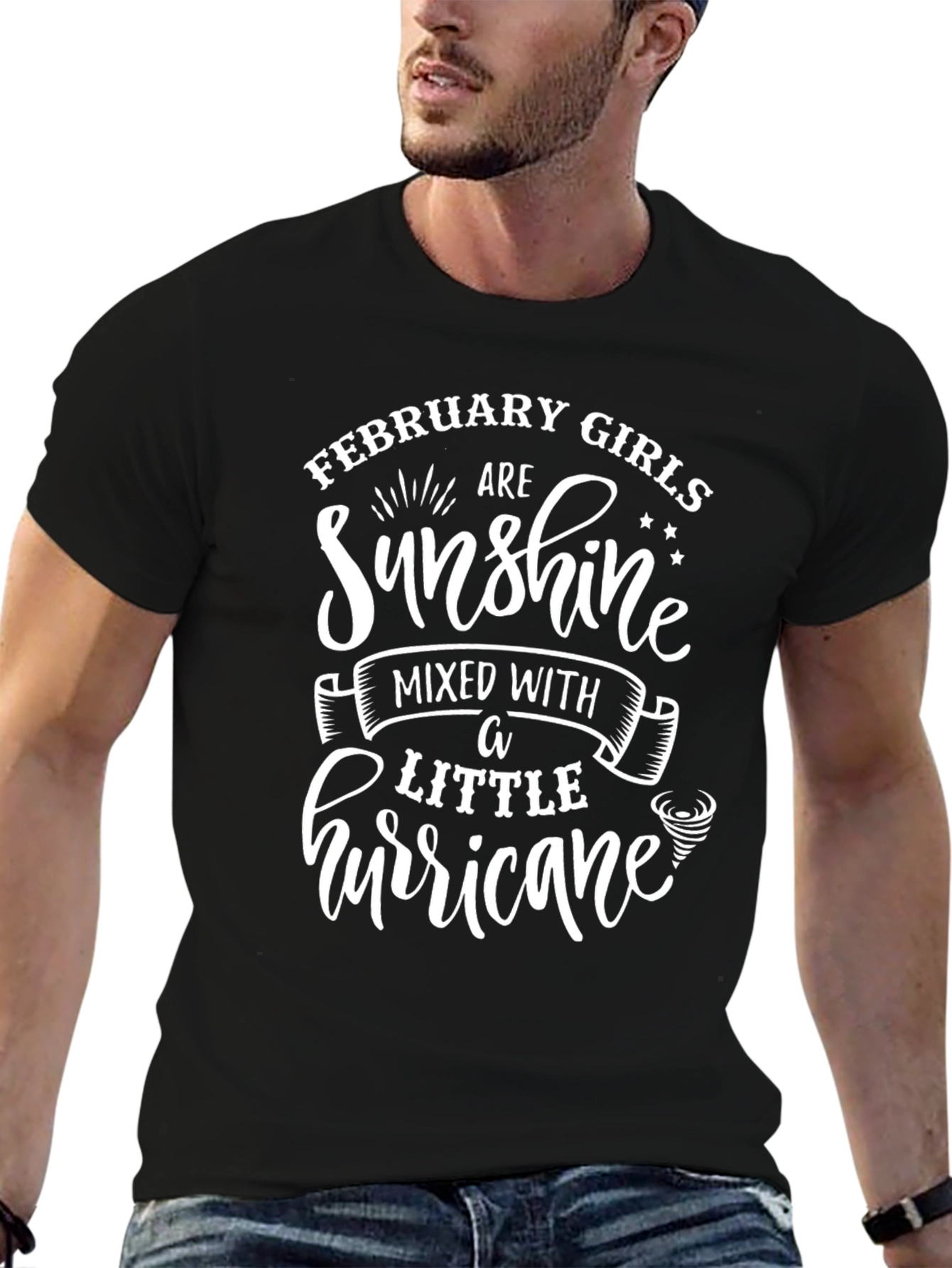 February Girls Sunshine Hurricane Graphic Tee