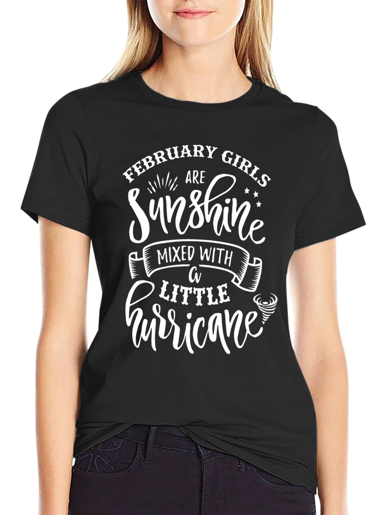 February Girls Sunshine Hurricane Graphic Tee