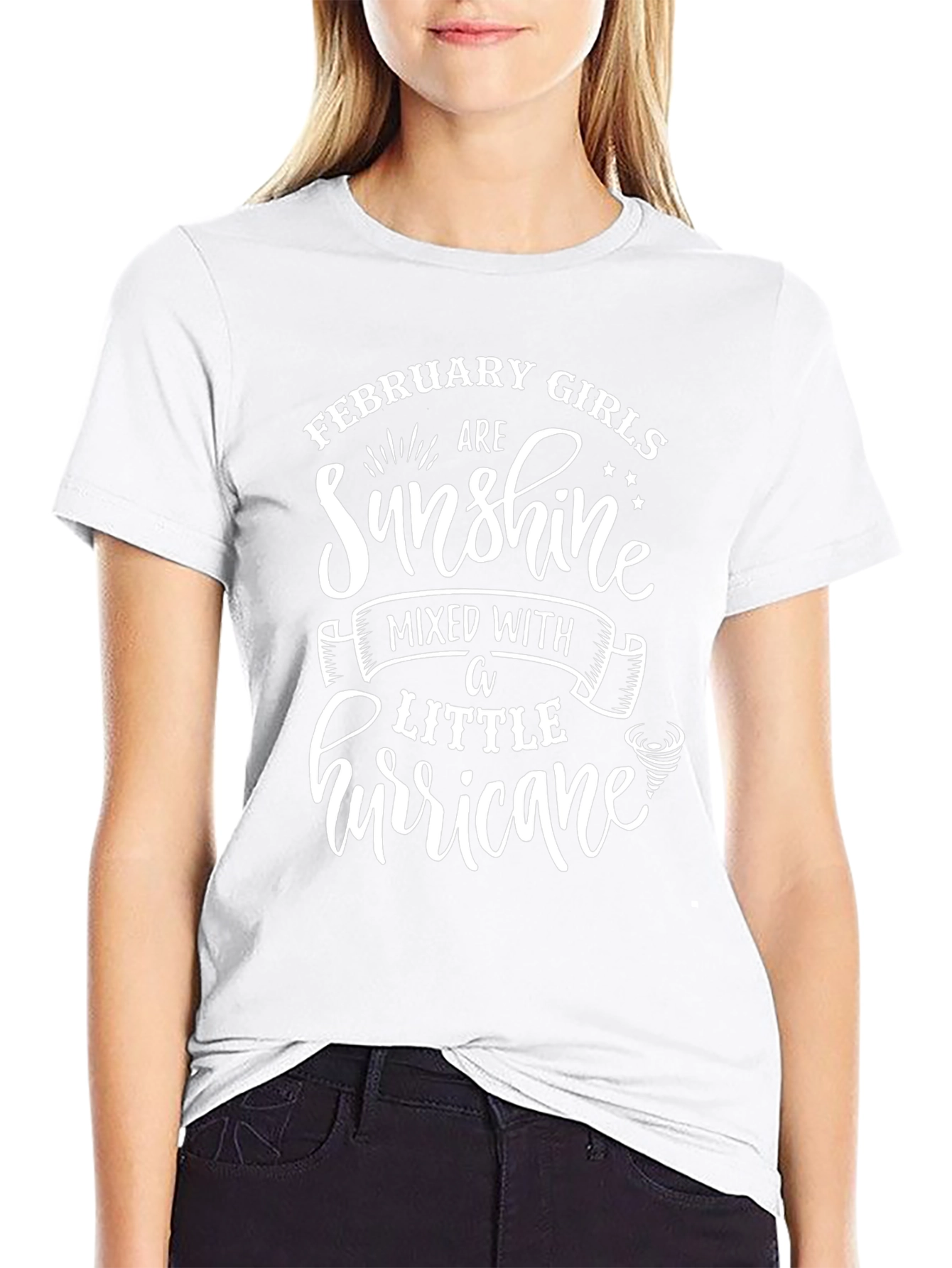 February Girls Sunshine Hurricane Graphic Tee