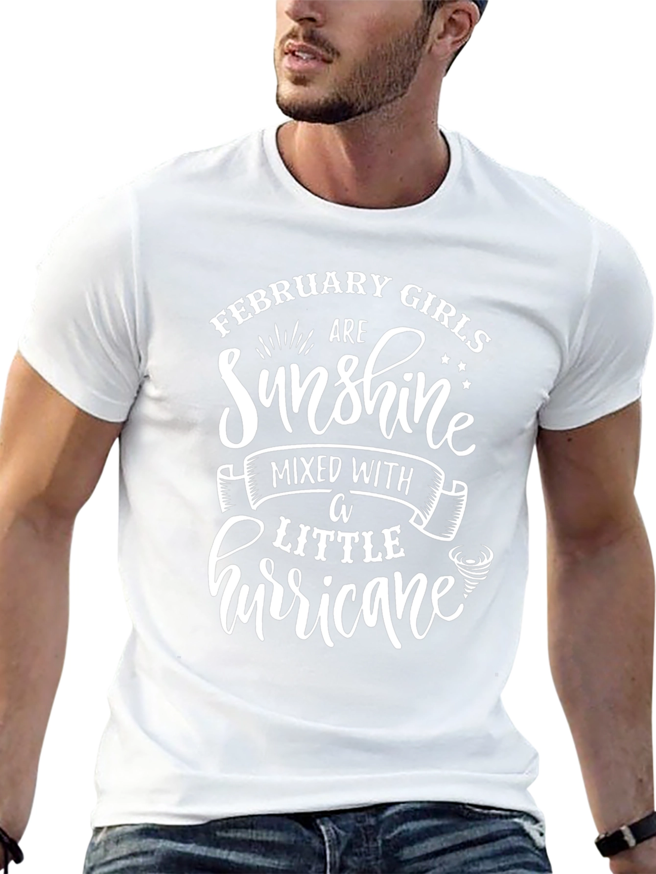 February Girls Sunshine Hurricane Graphic Tee