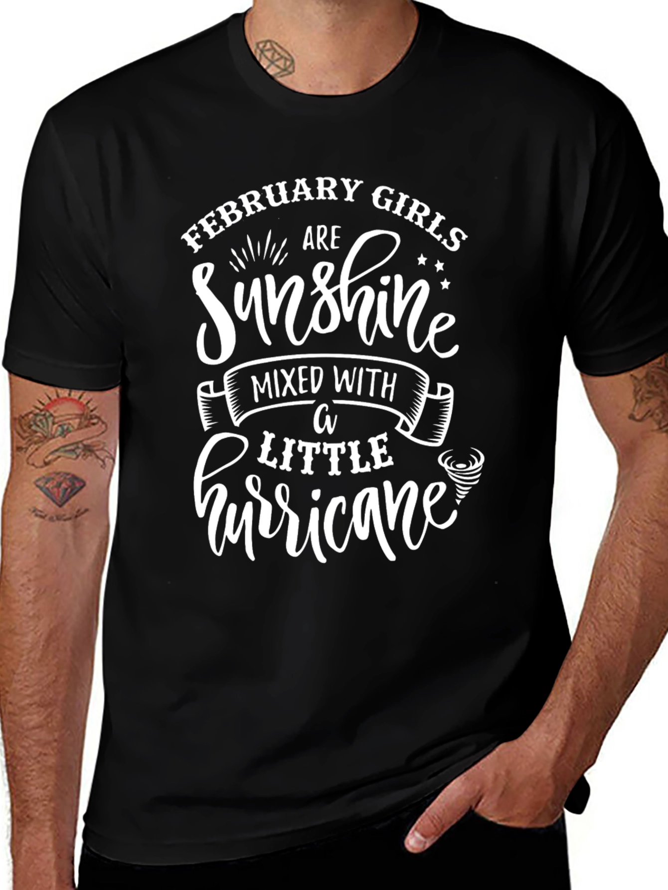 February Girls Sunshine Hurricane Graphic Tee