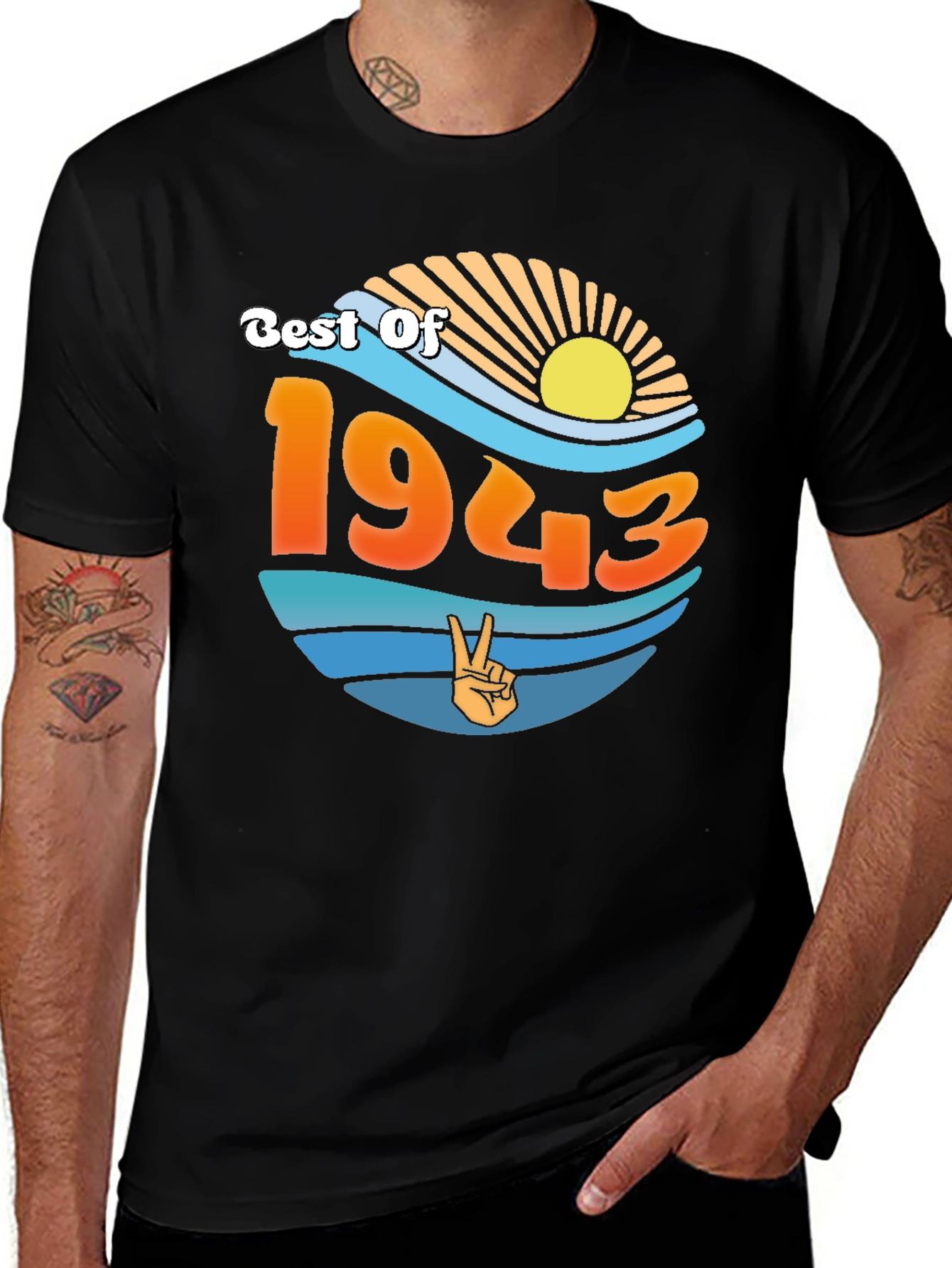 Best of 1943 Retro Graphic Tee