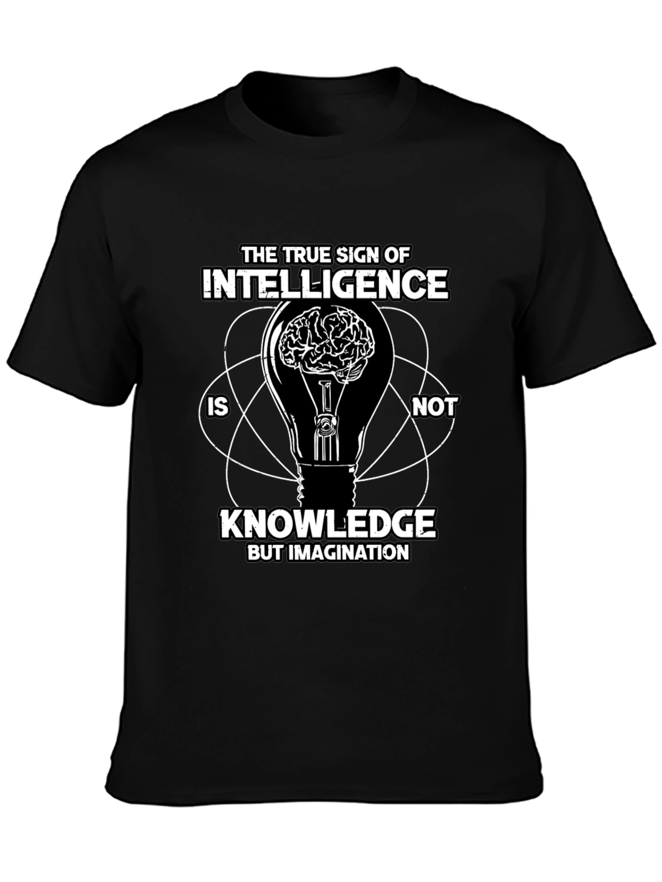 Intelligence Imagination Graphic T-Shirt
