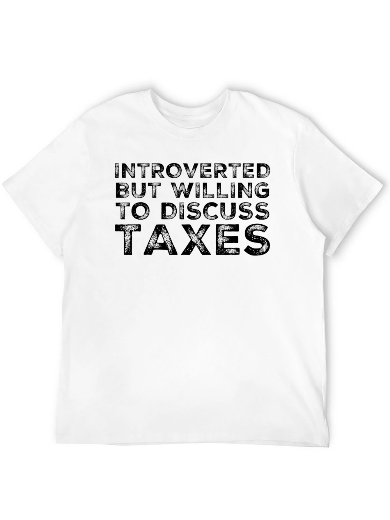 Introverted Taxes Graphic Tee - Unisex