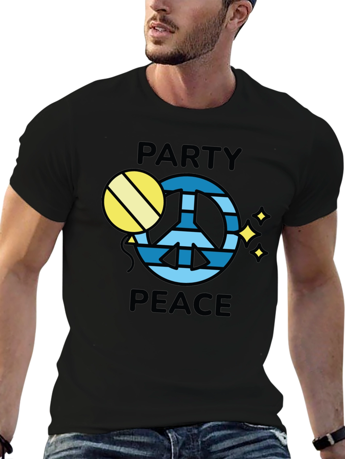 Party Peace Graphic Tee