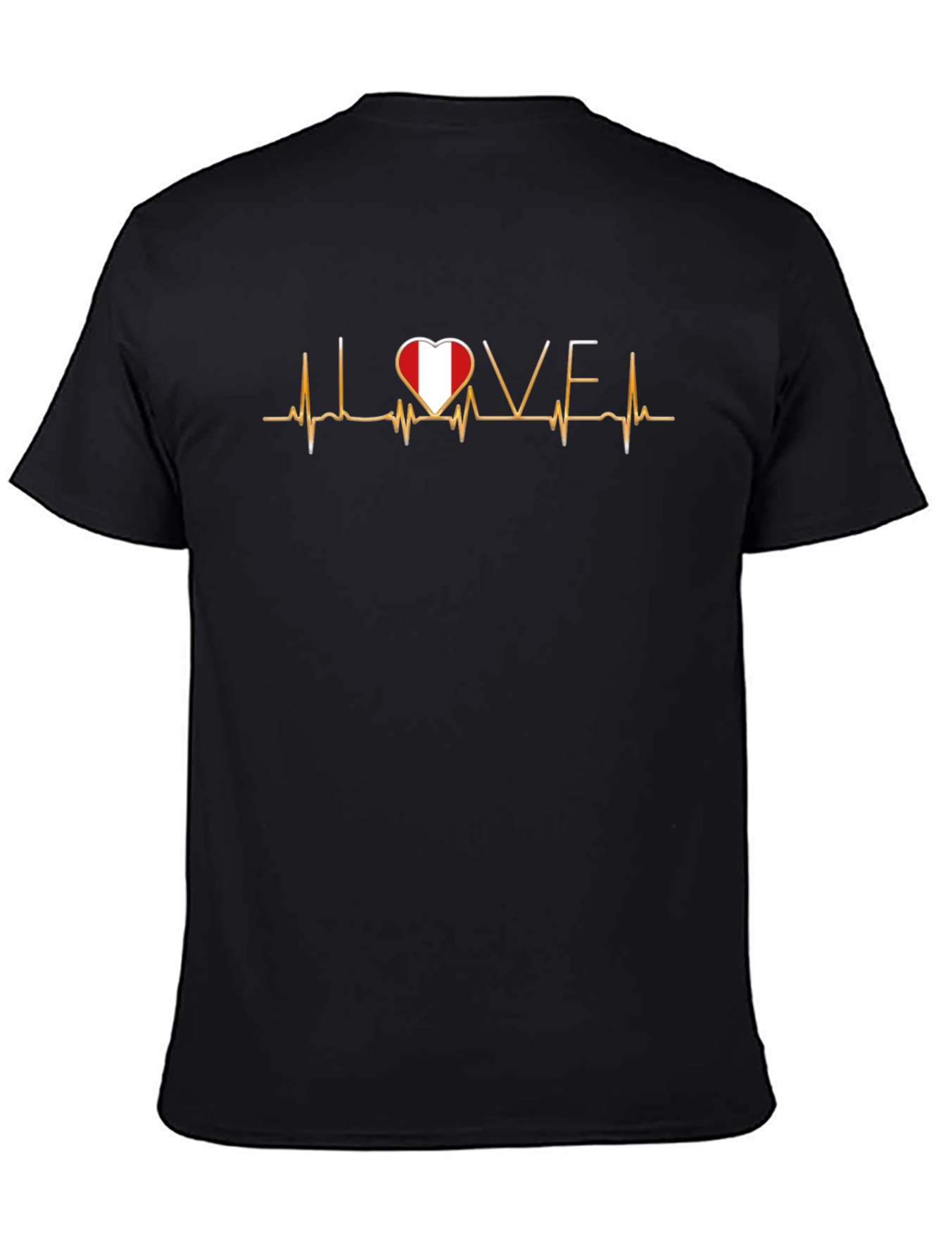 Love Peru Heartbeat T-Shirt