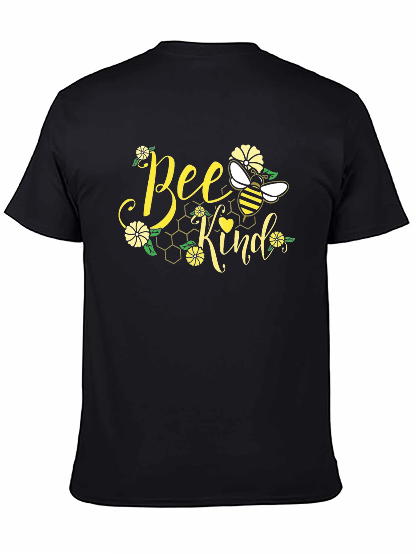Bee Kind Graphic Tee - Stylish Black T-Shirt