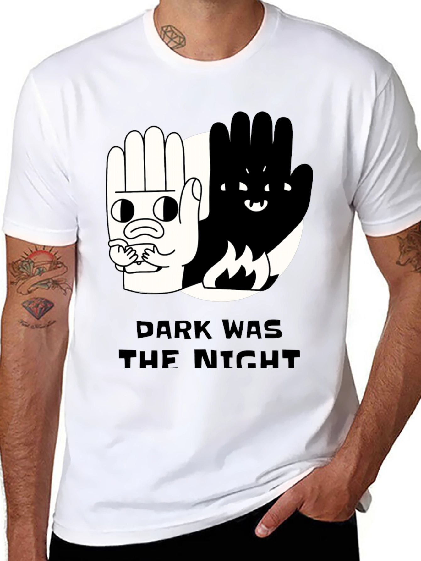 Dark Was The Night Graphic Tee