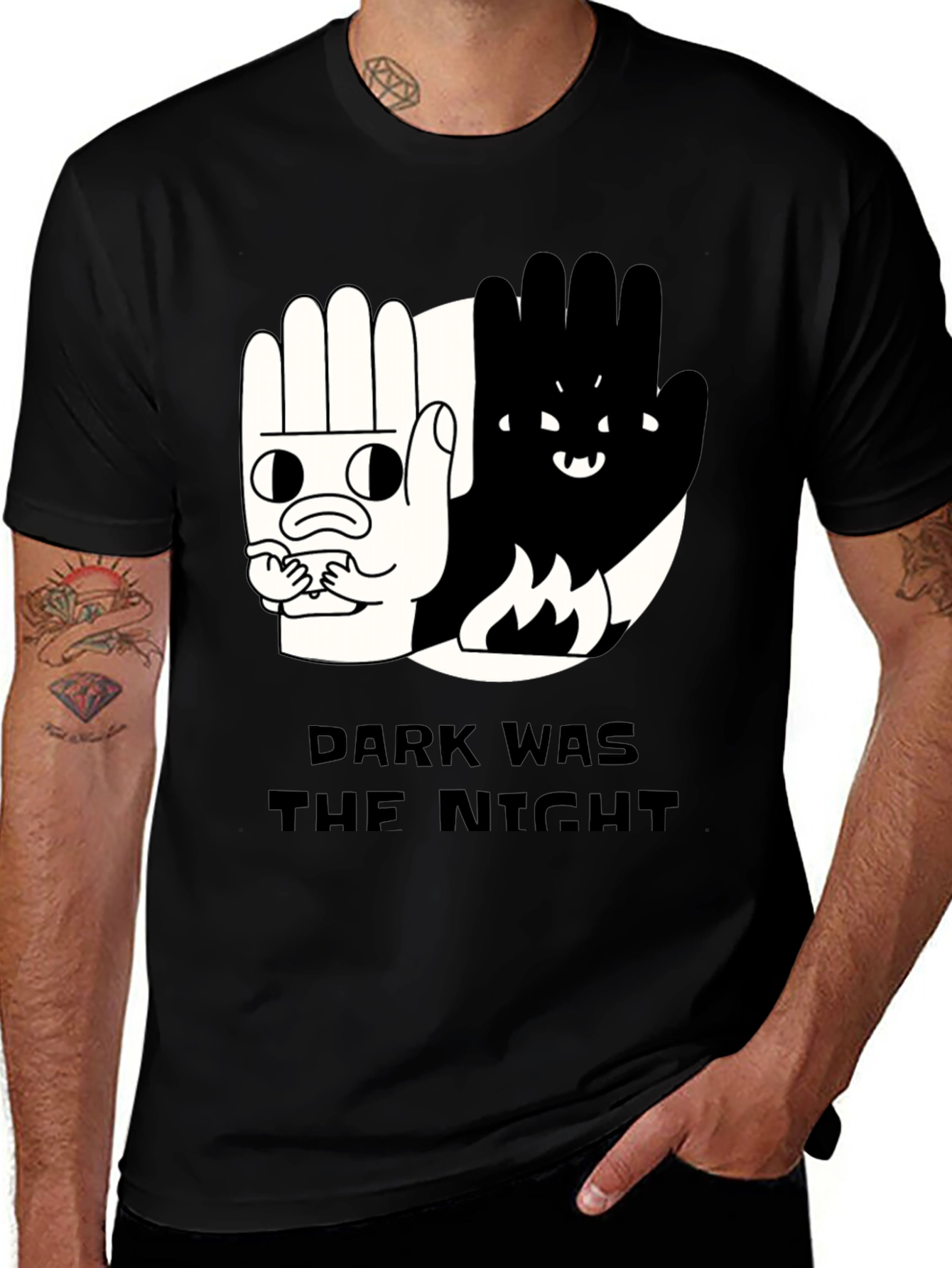 Dark Was The Night Graphic Tee