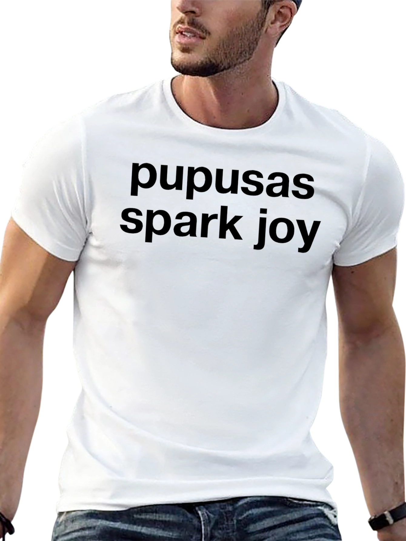 Pupusas Spark Joy Graphic T-Shirt
