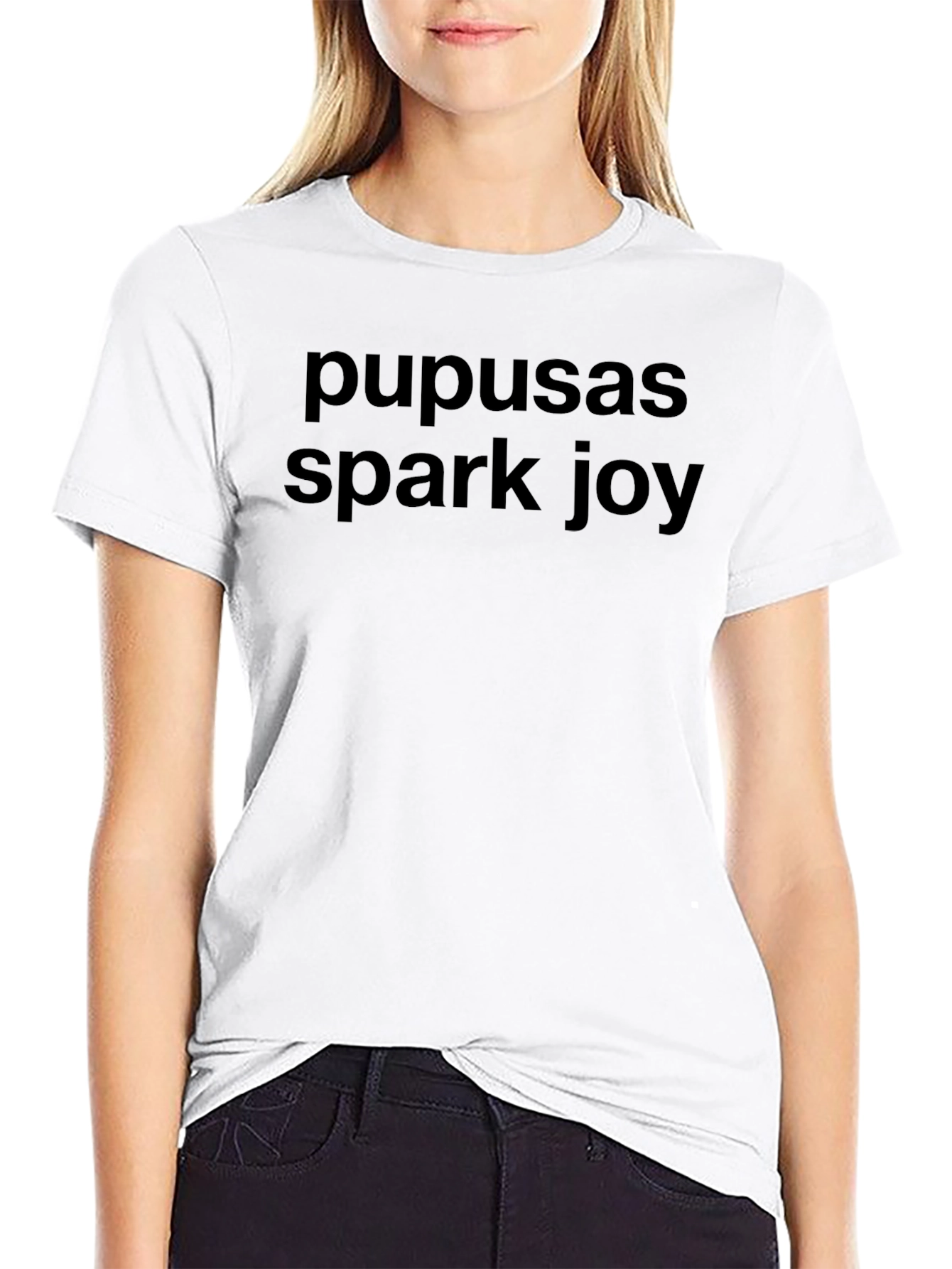 Pupusas Spark Joy Graphic T-Shirt