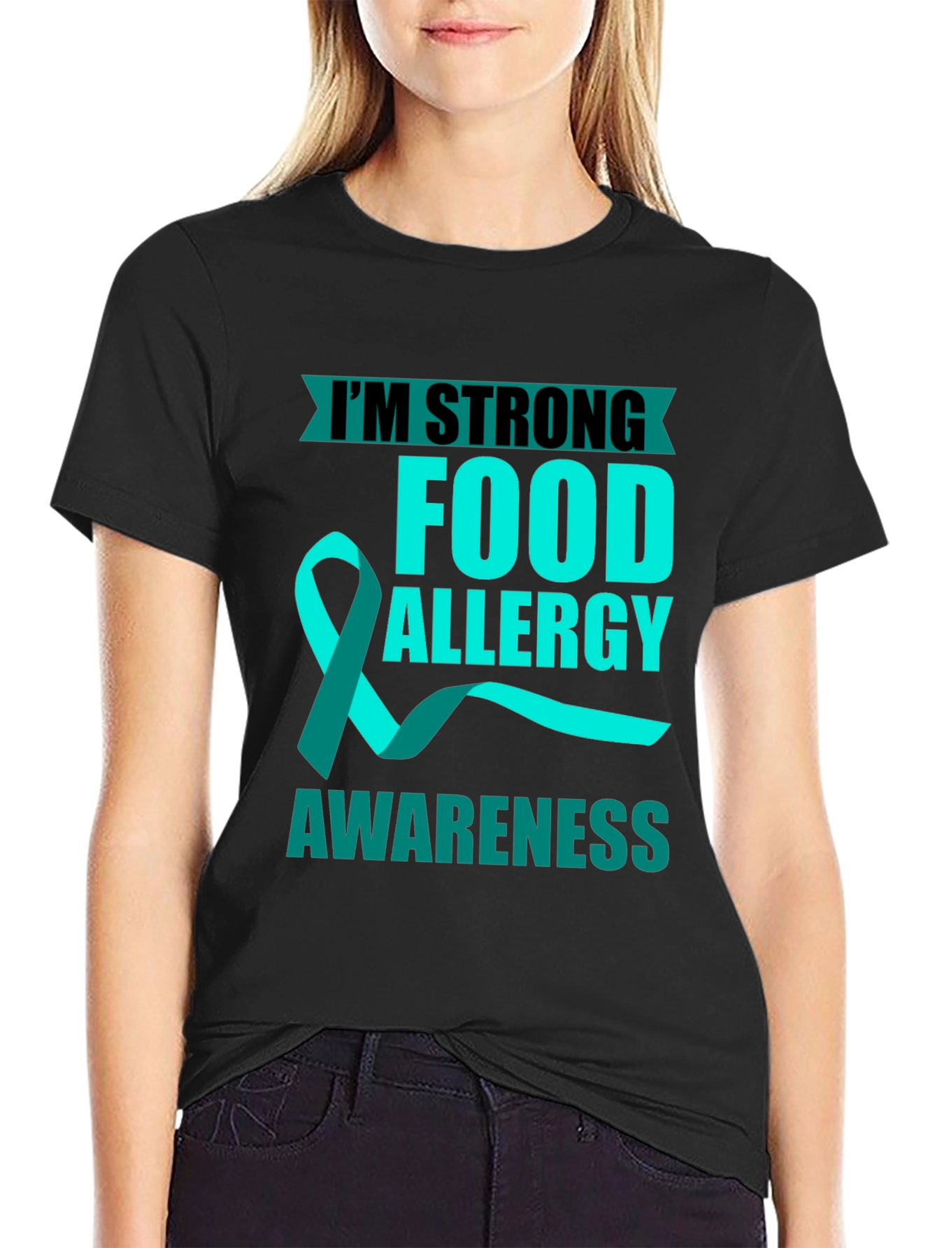 Food Allergy Awareness Strong T-Shirt