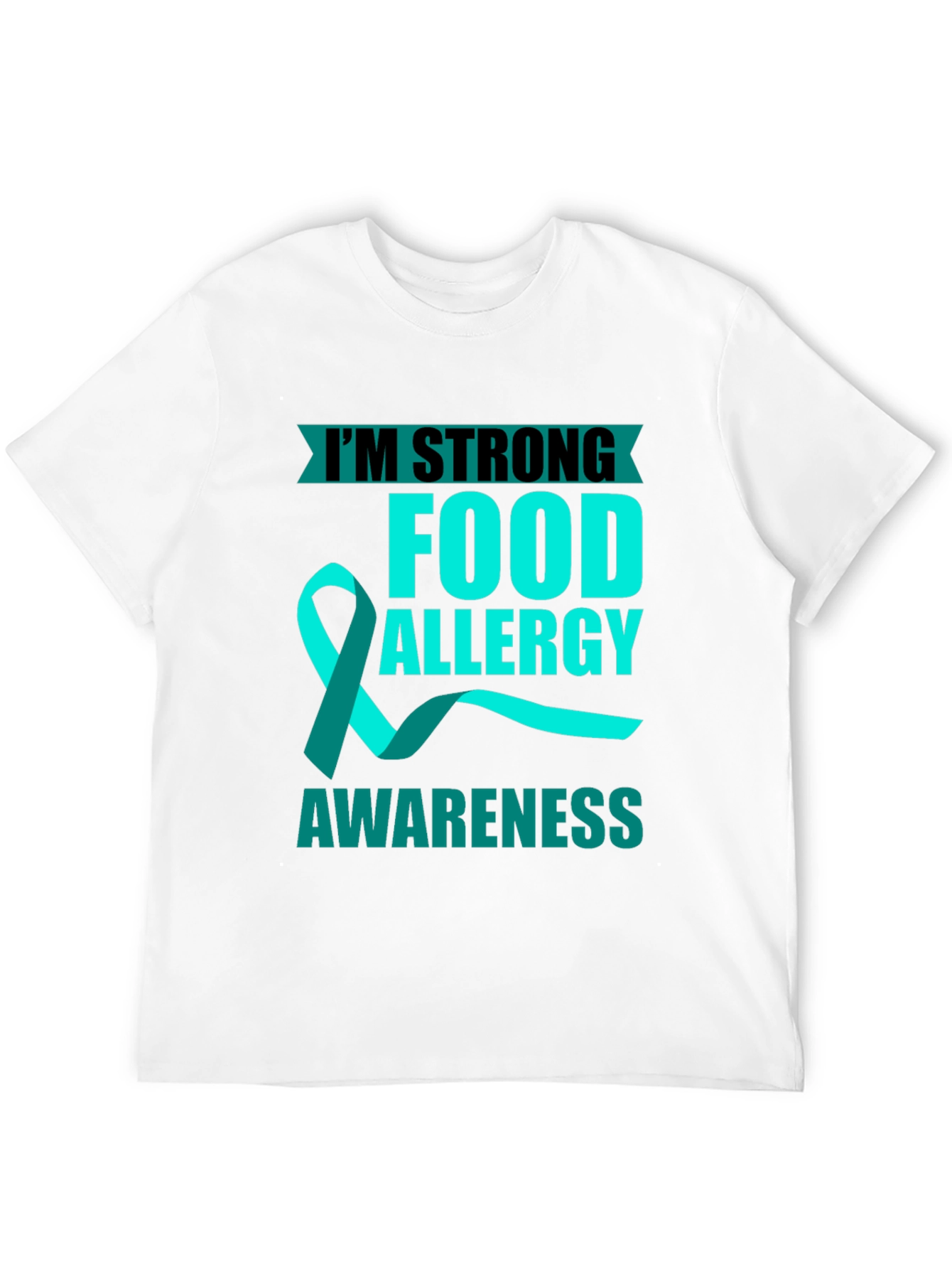 Food Allergy Awareness Strong T-Shirt