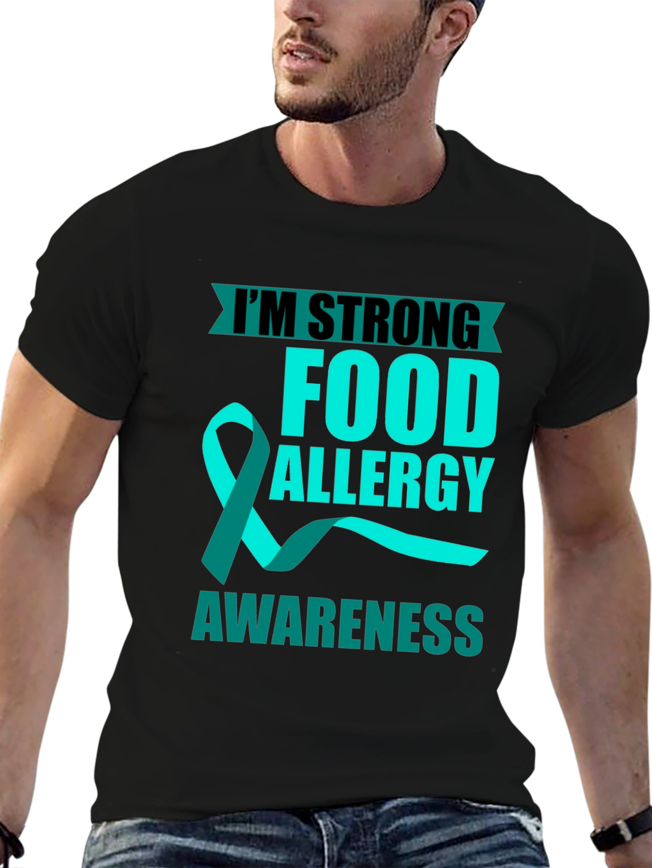 Food Allergy Awareness Strong T-Shirt