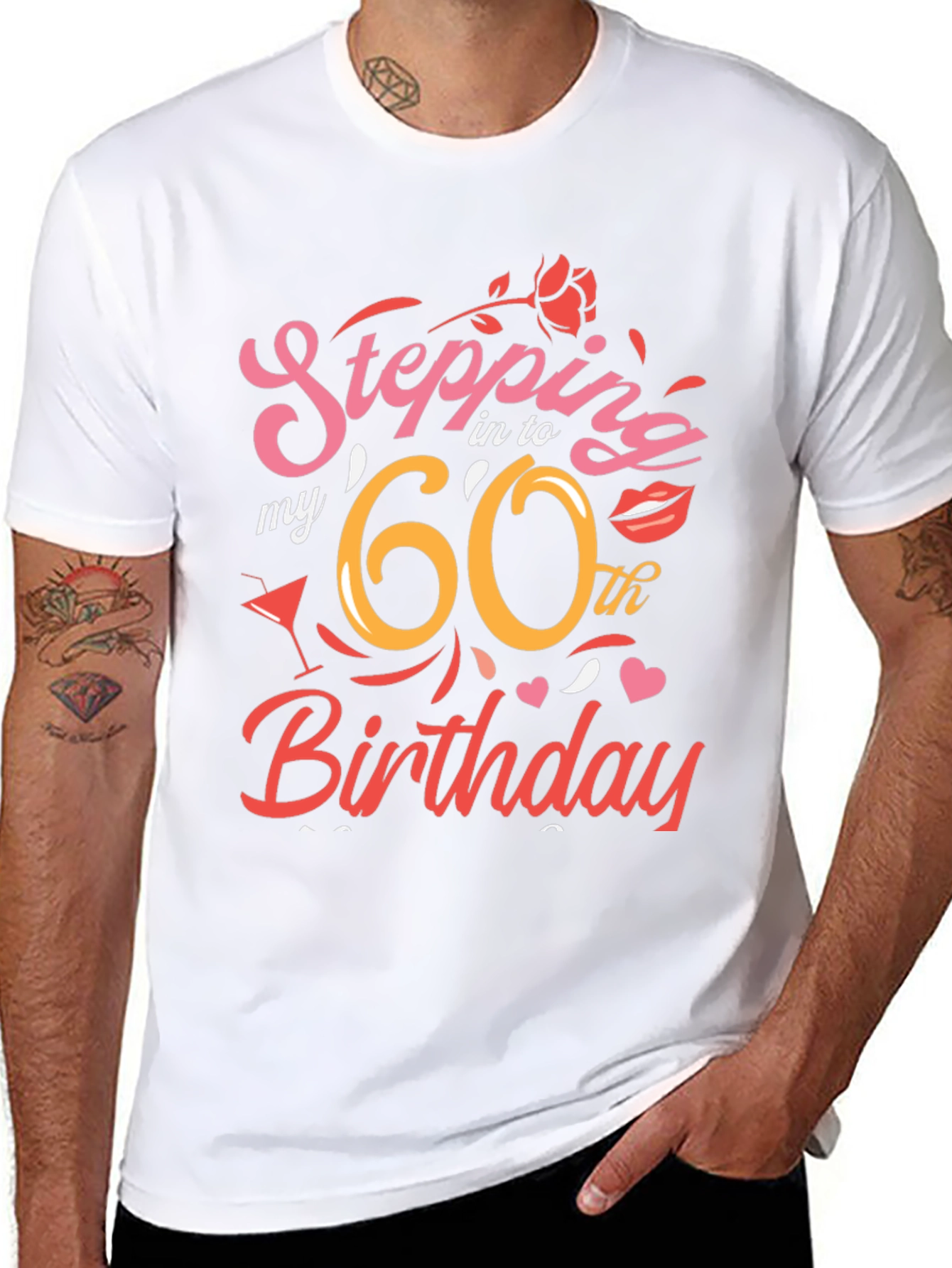 Stepping into My 60th Birthday T-Shirt