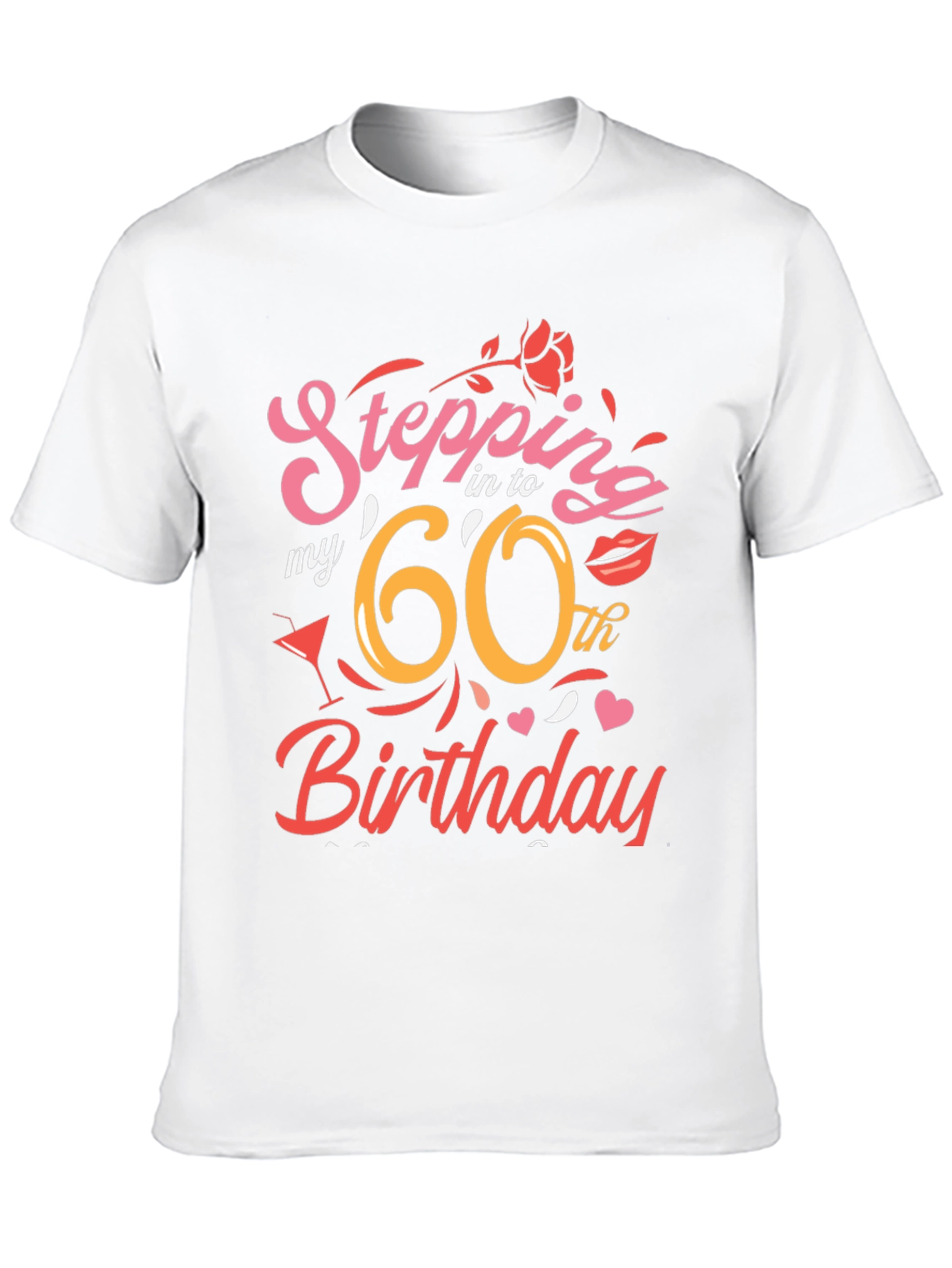 Stepping into My 60th Birthday T-Shirt