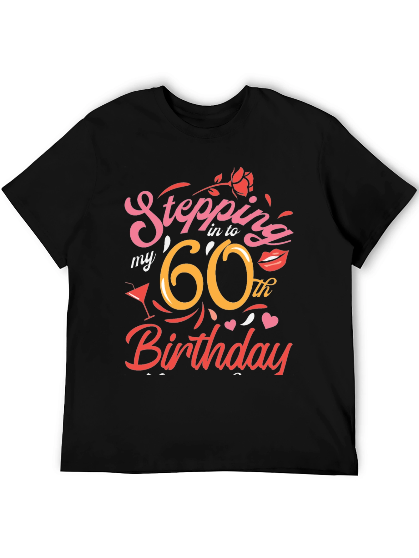 Stepping into My 60th Birthday T-Shirt