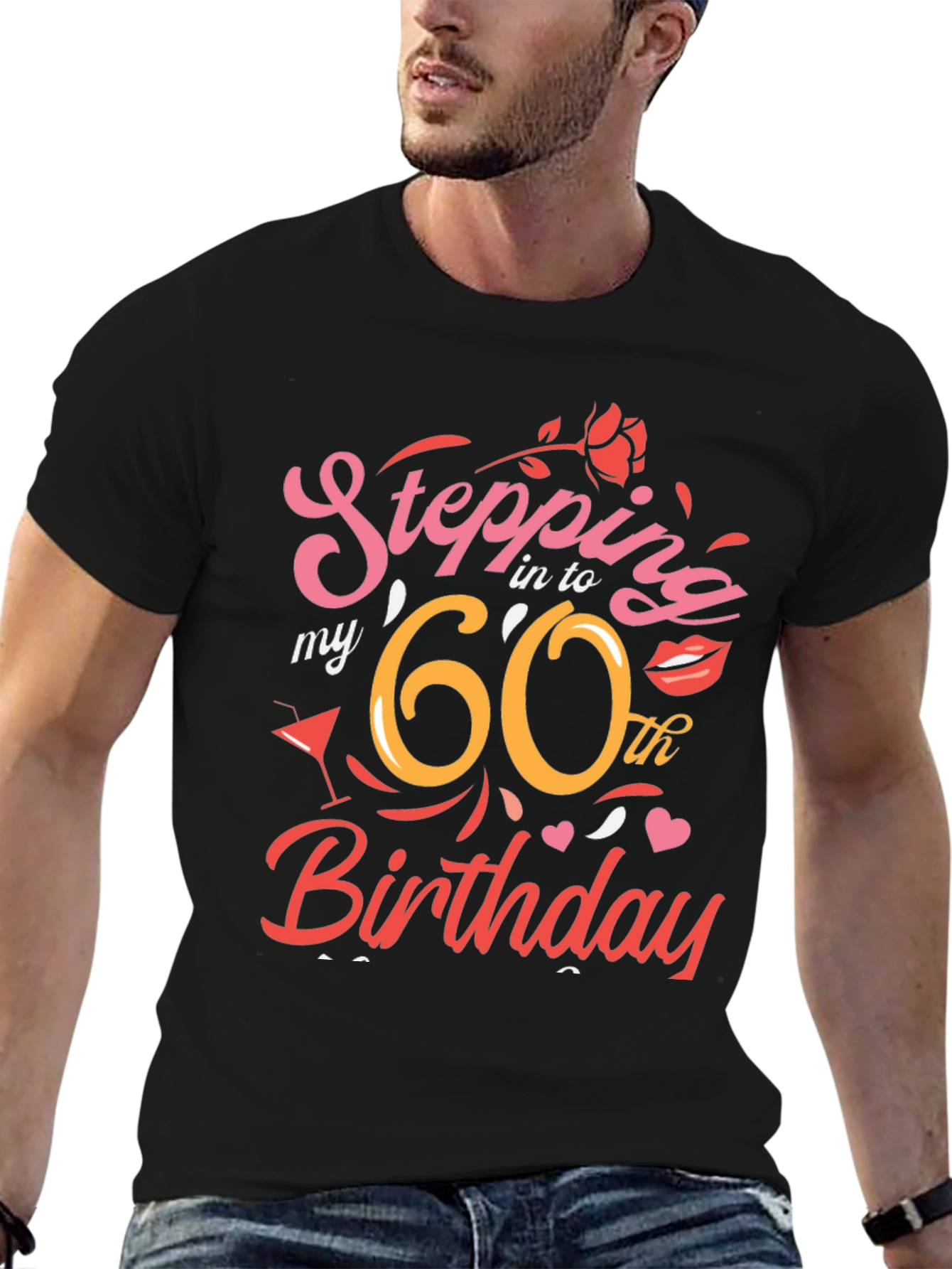 Stepping into My 60th Birthday T-Shirt