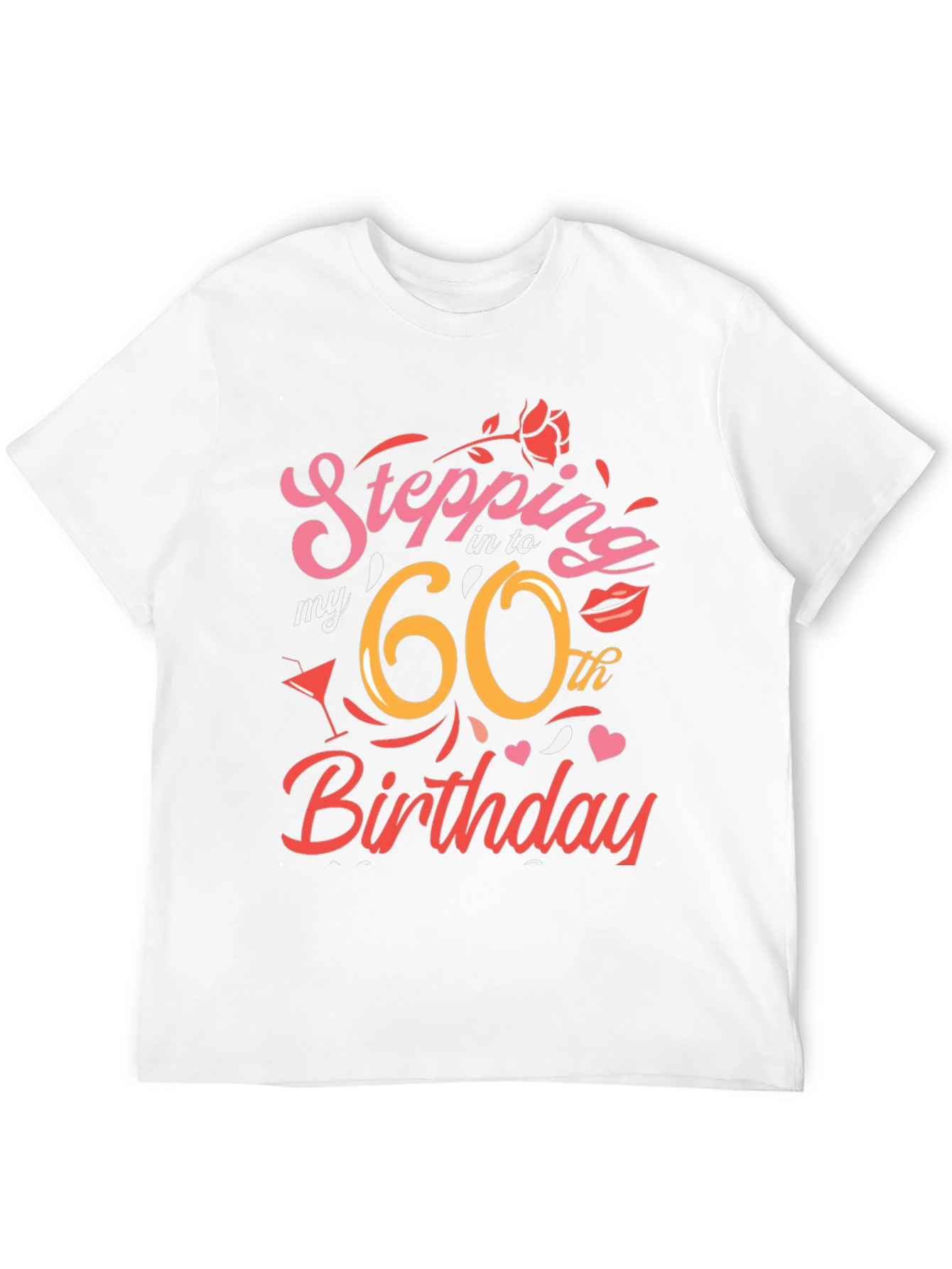 Stepping into My 60th Birthday T-Shirt