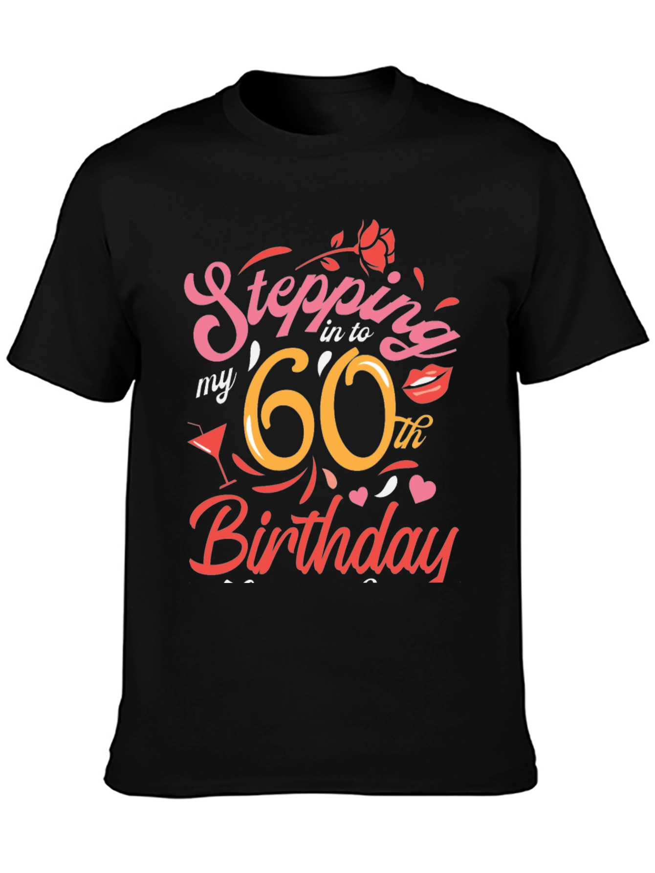 Stepping into My 60th Birthday T-Shirt