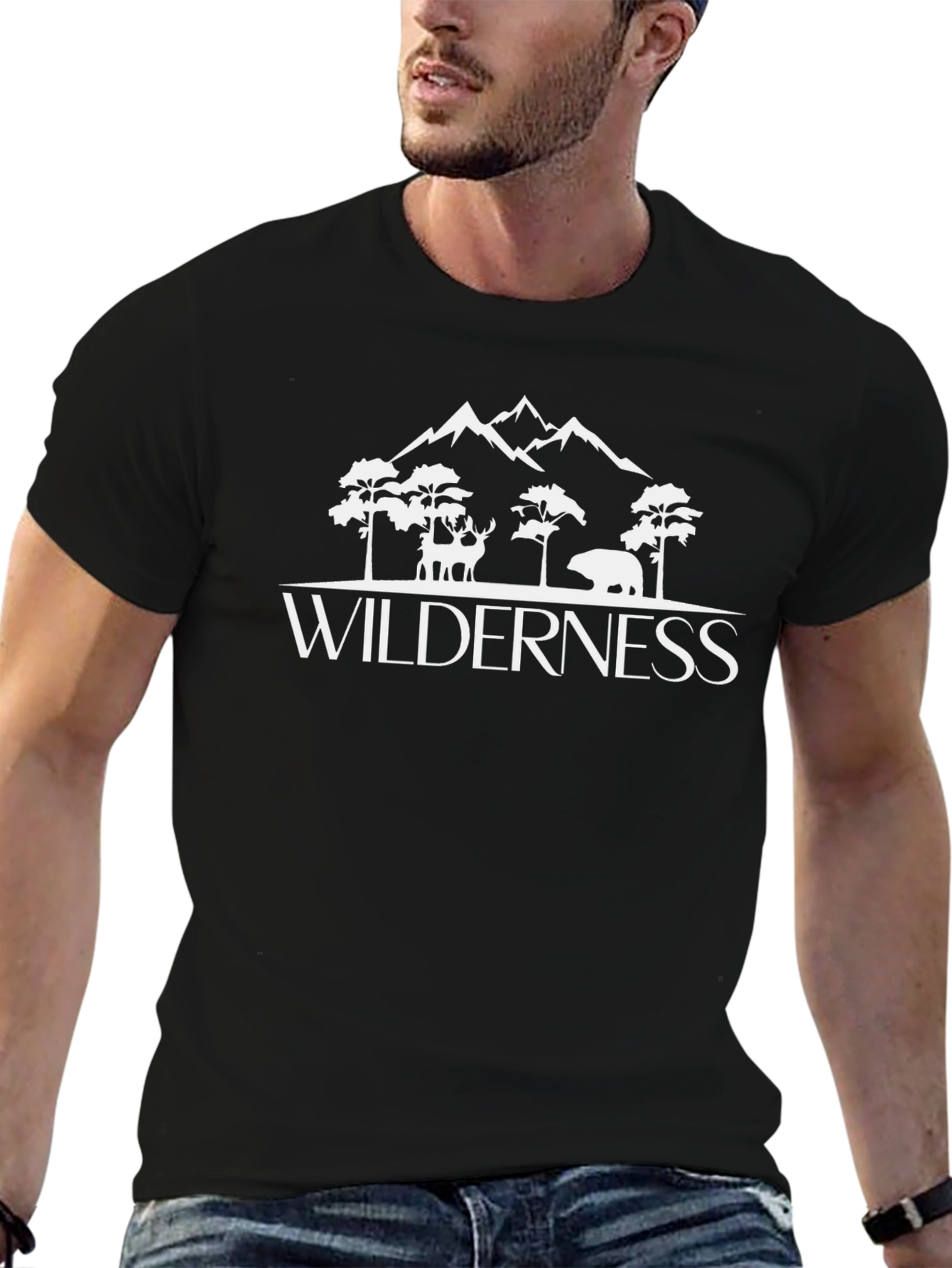Wilderness Graphic T-Shirt - Nature Adventure Tee