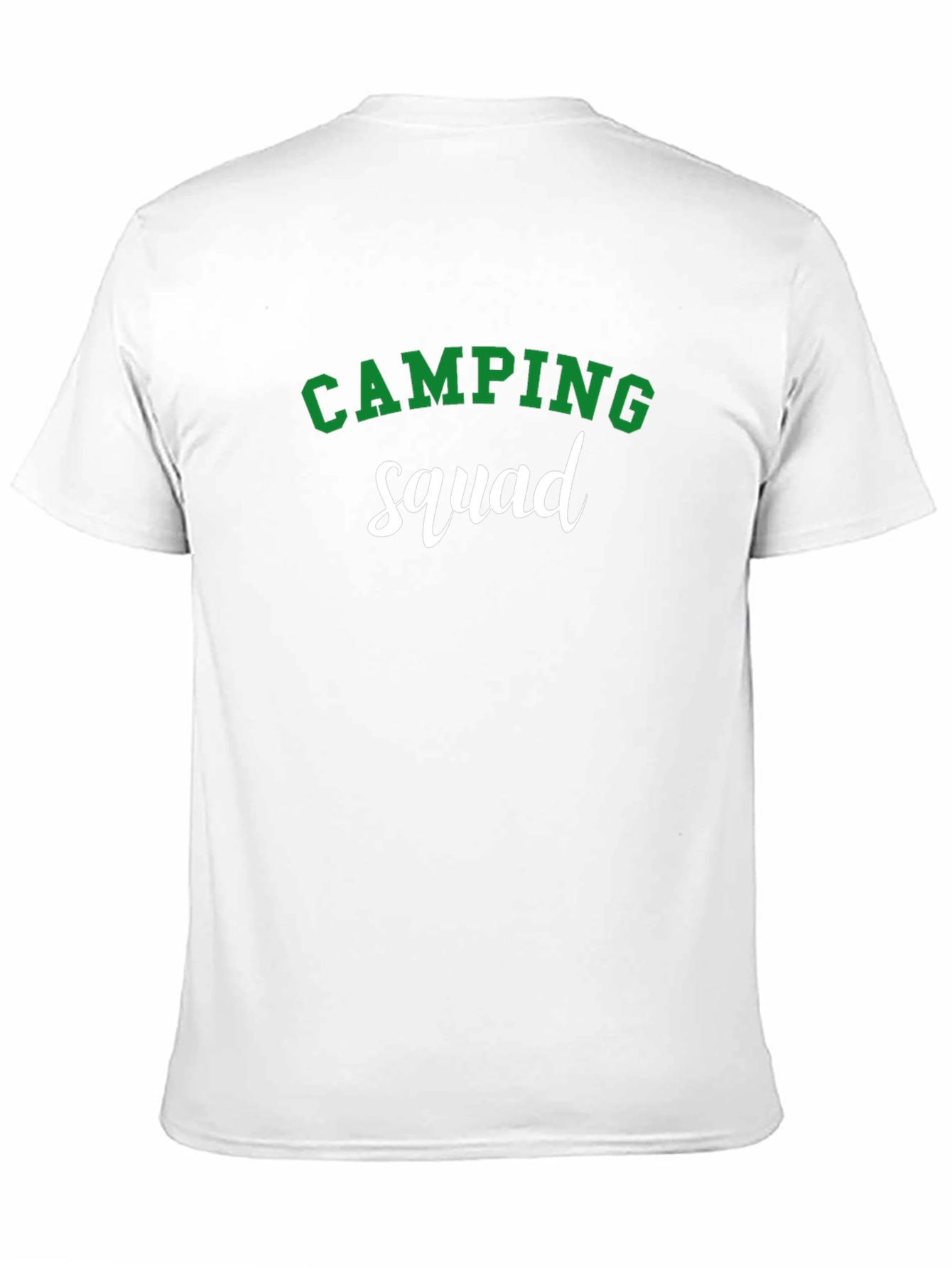Camping Squad Graphic T-Shirt - Black