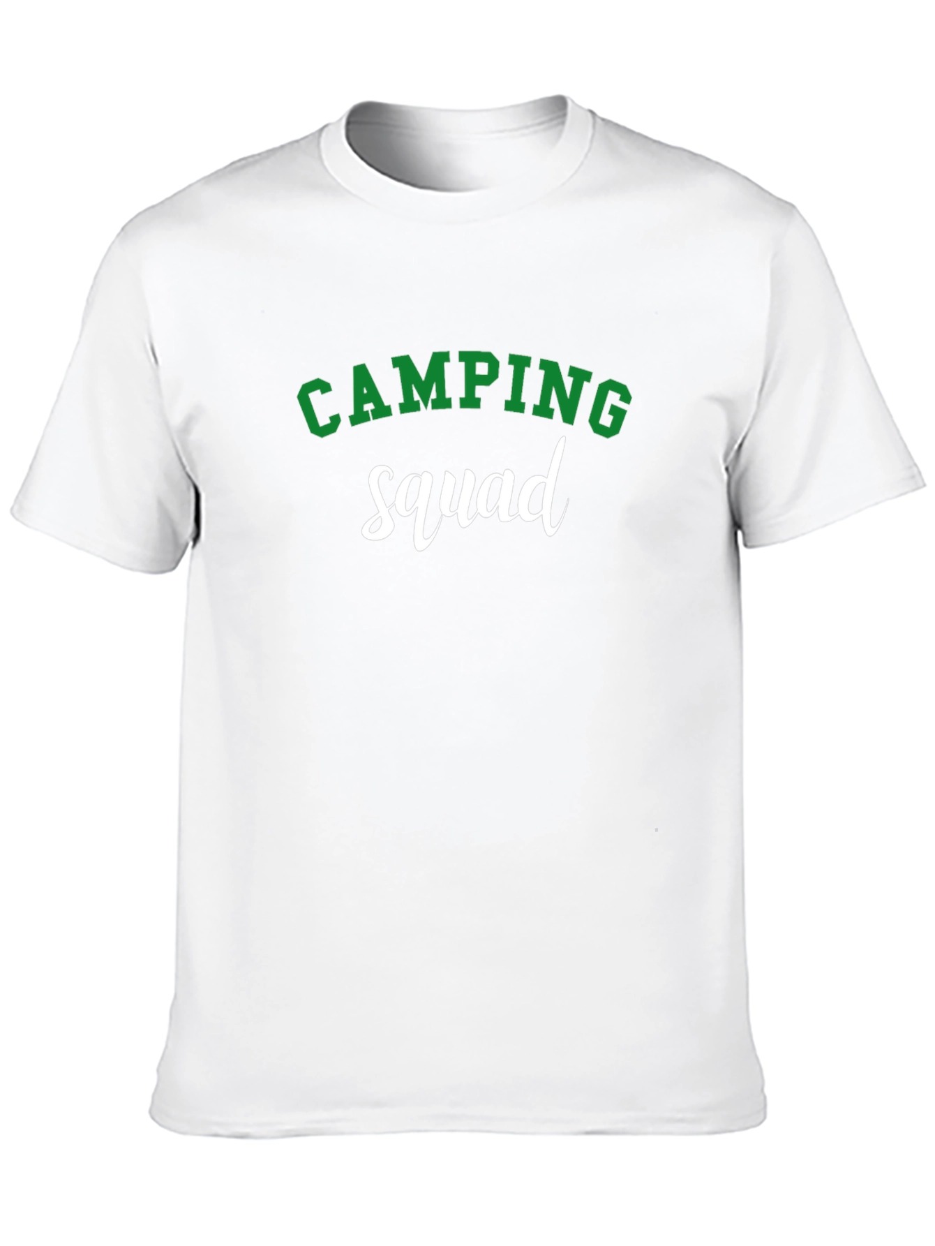 Camping Squad Graphic T-Shirt - Black