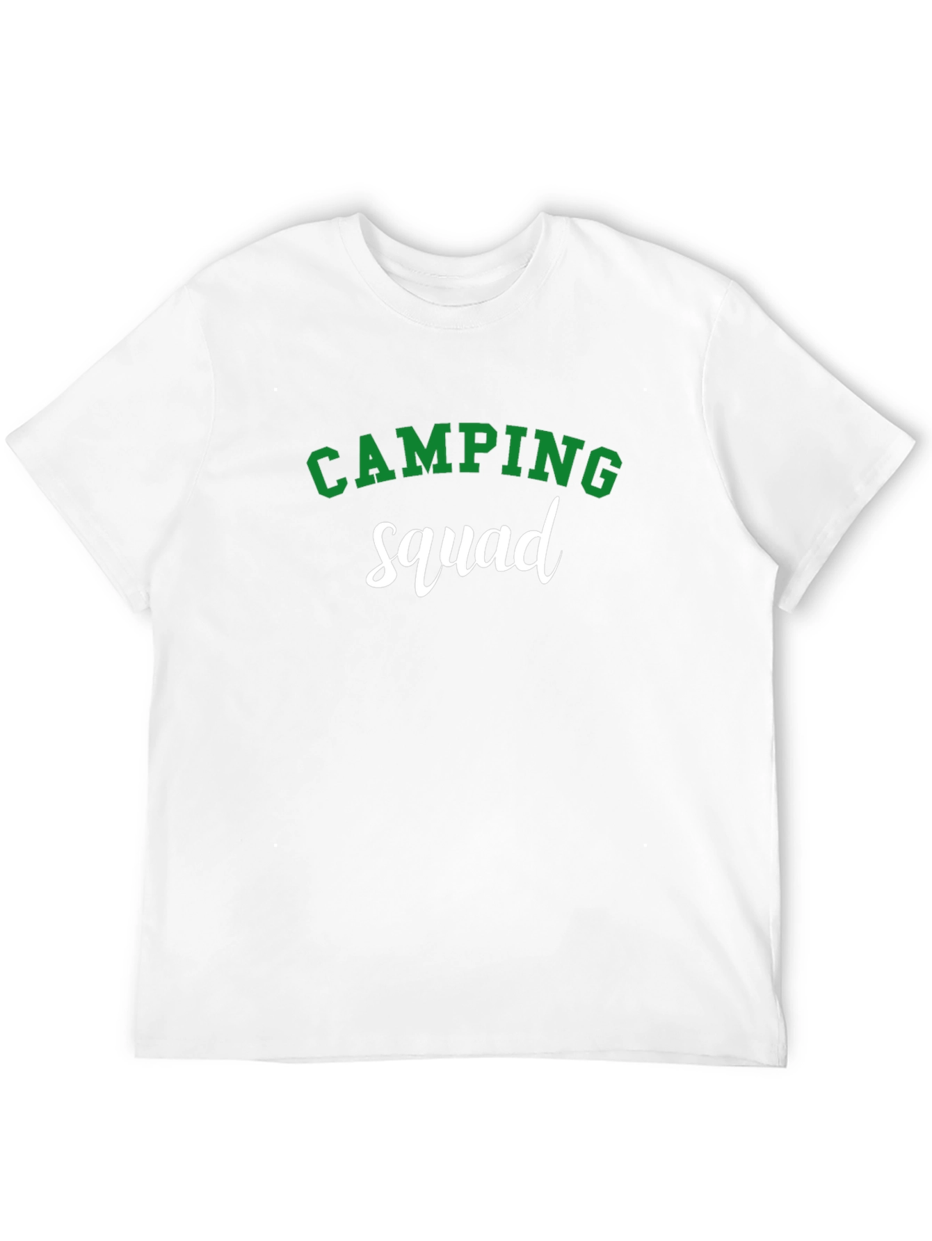 Camping Squad Graphic T-Shirt - Black