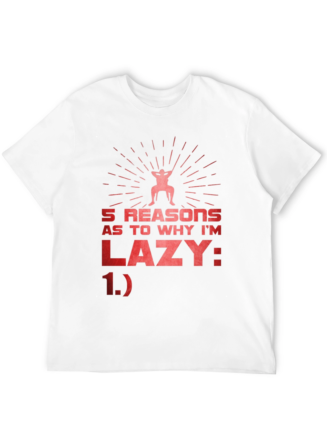 Funny Lazy Graphic Tee