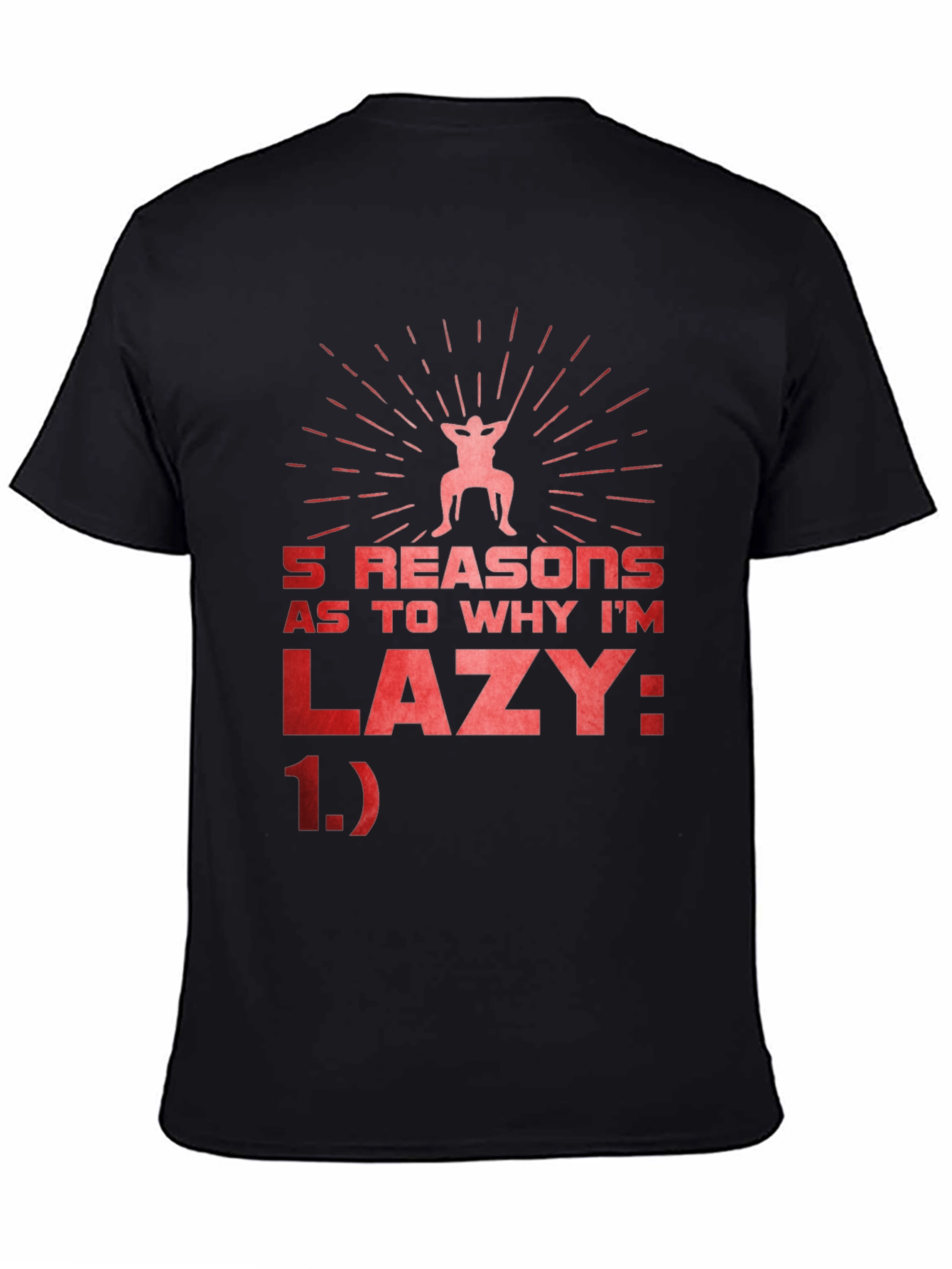 Funny Lazy Graphic Tee