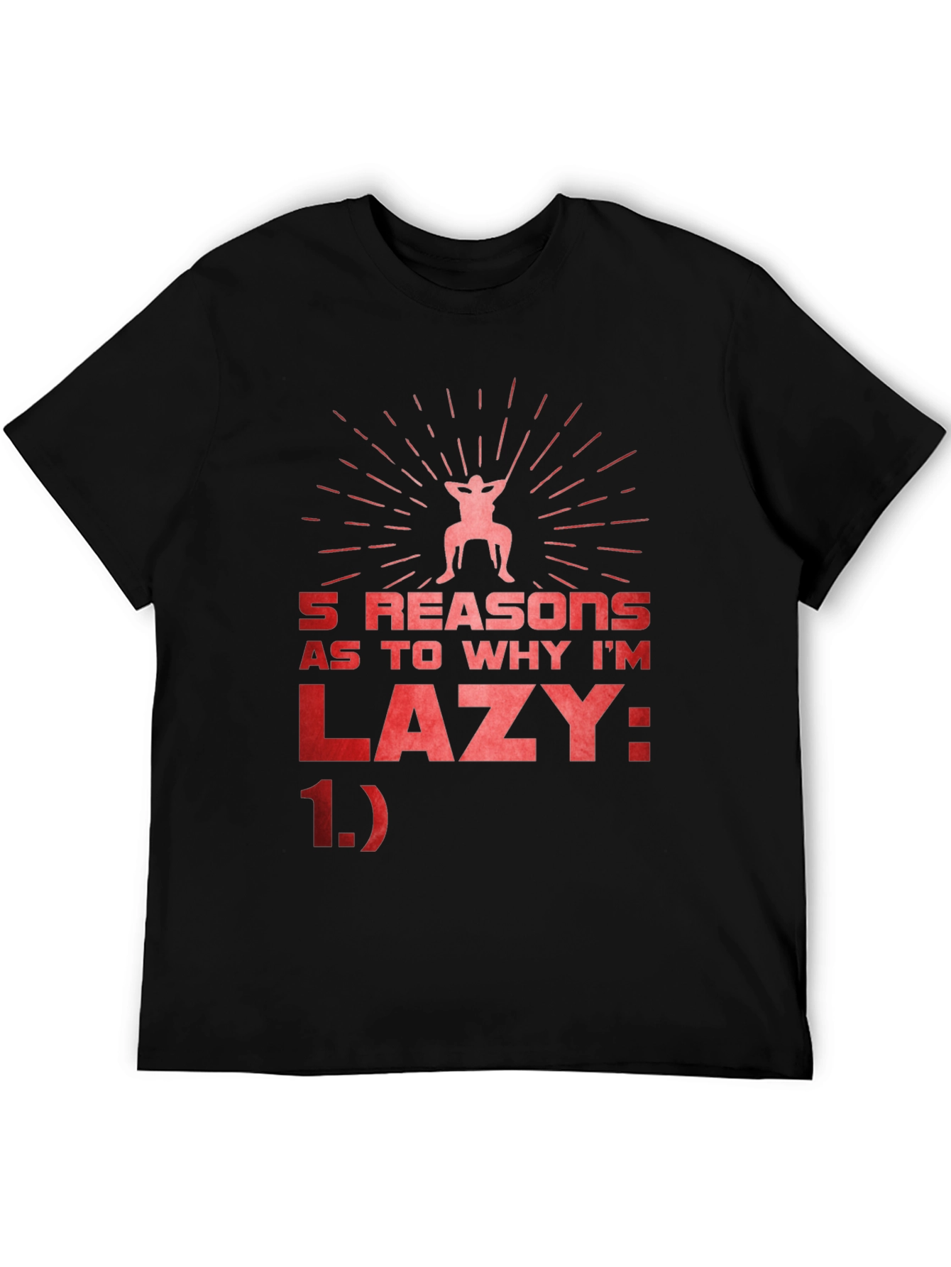 Funny Lazy Graphic Tee