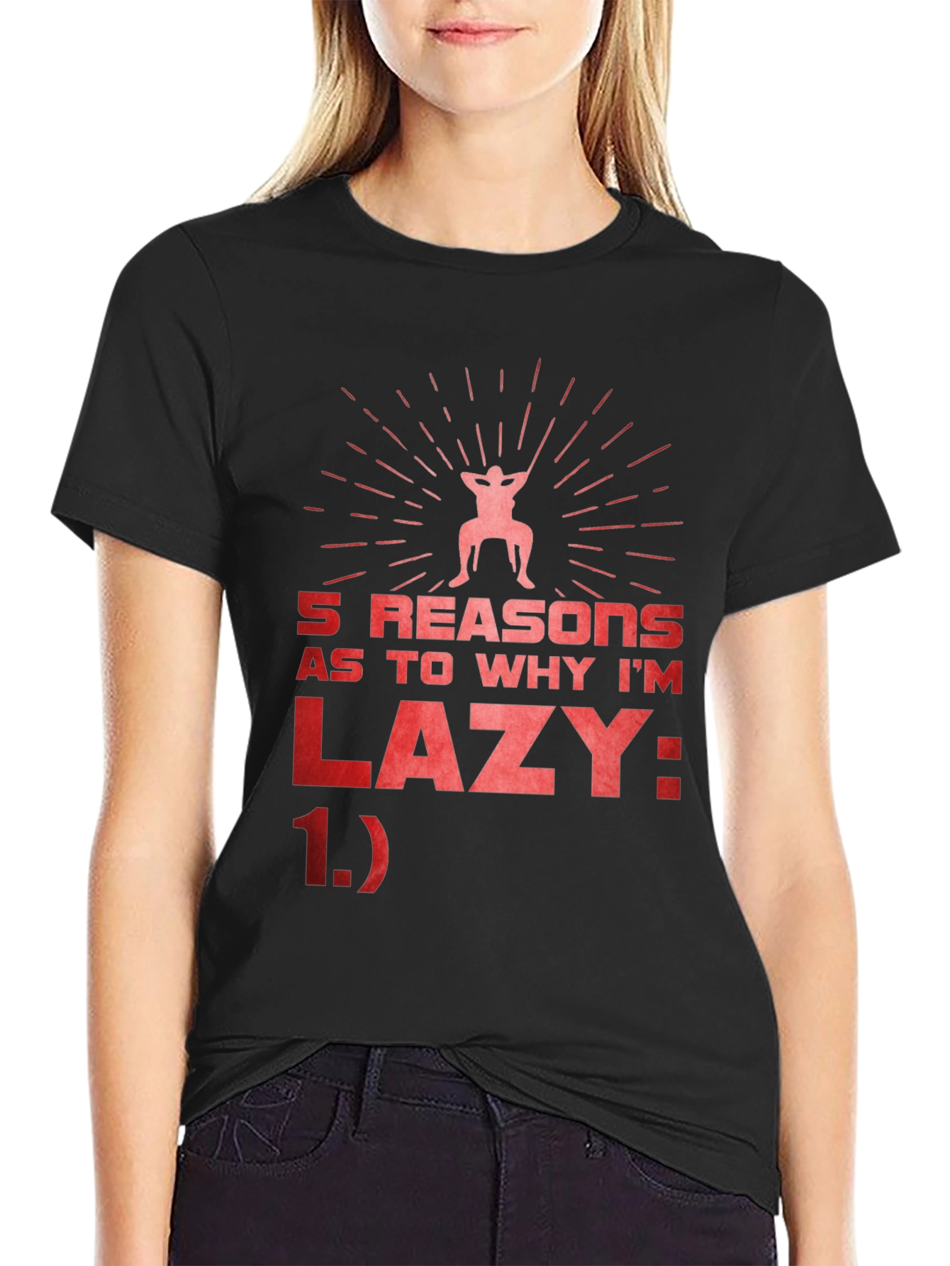 Funny Lazy Graphic Tee