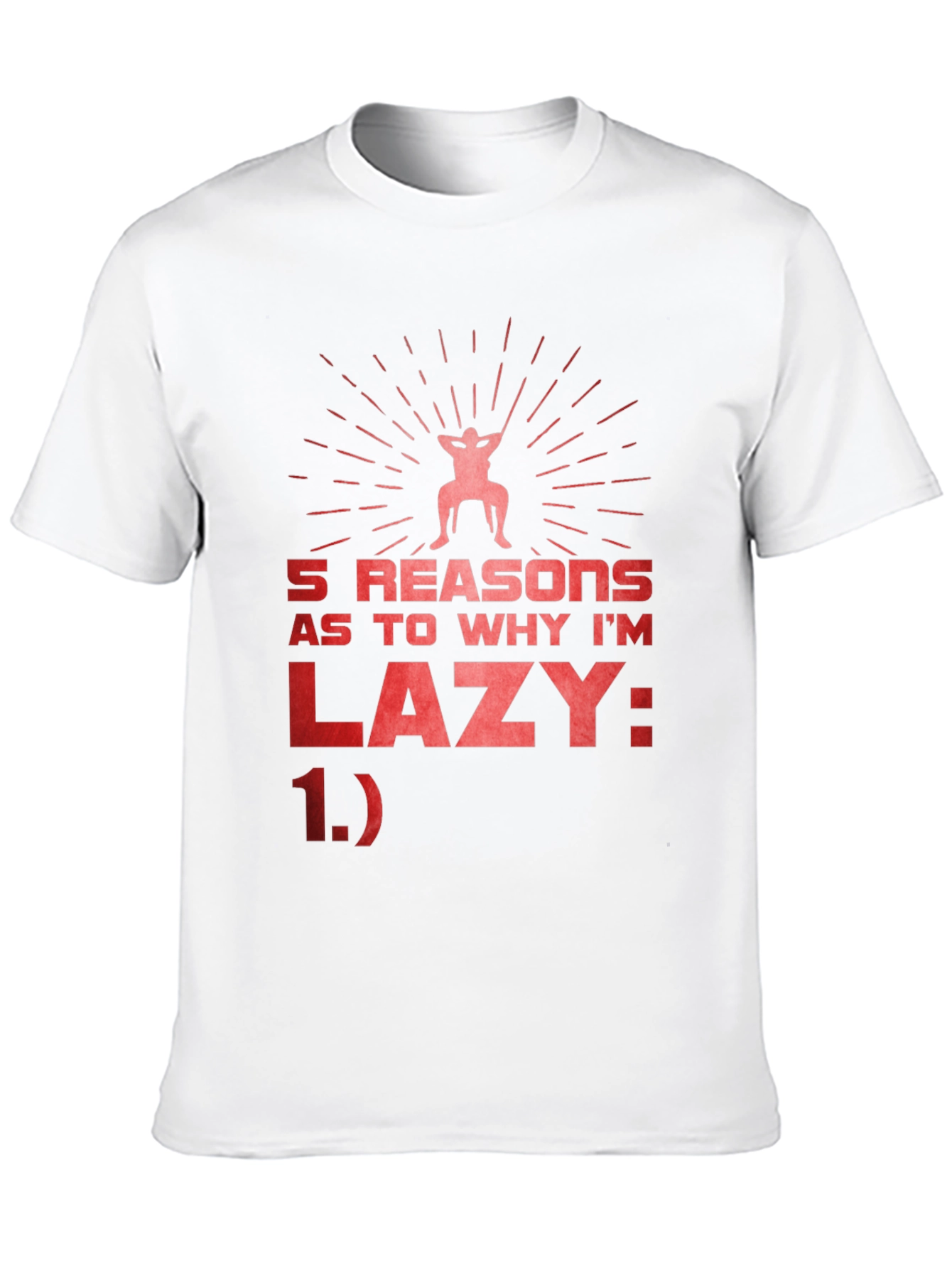 Funny Lazy Graphic Tee