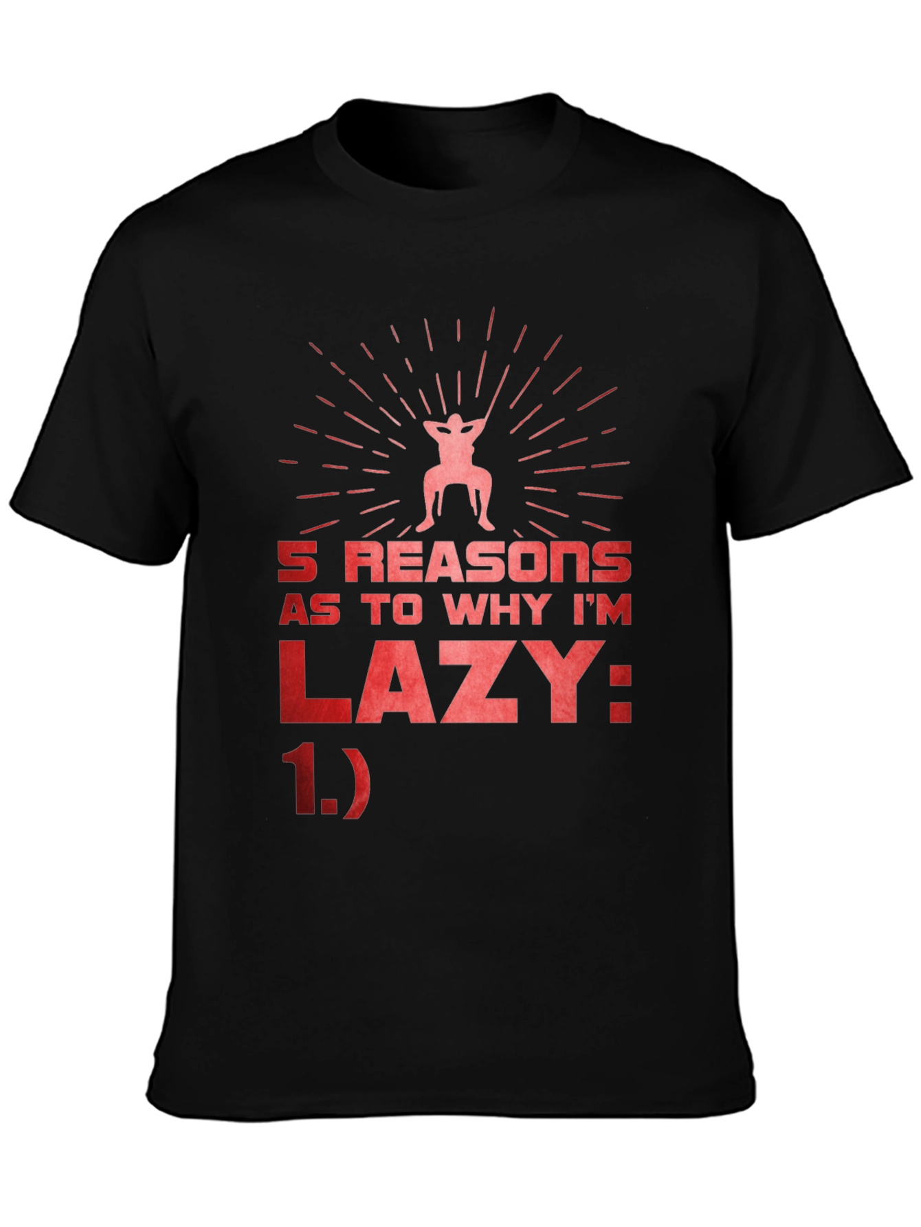 Funny Lazy Graphic Tee
