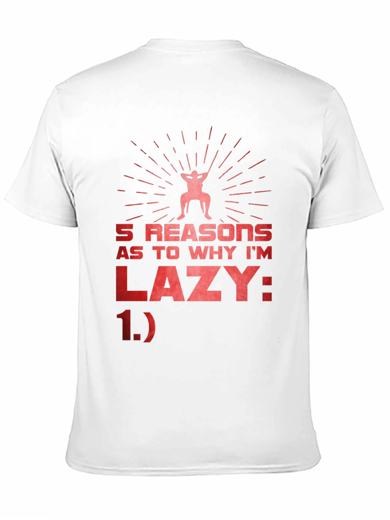 Funny Lazy Graphic Tee