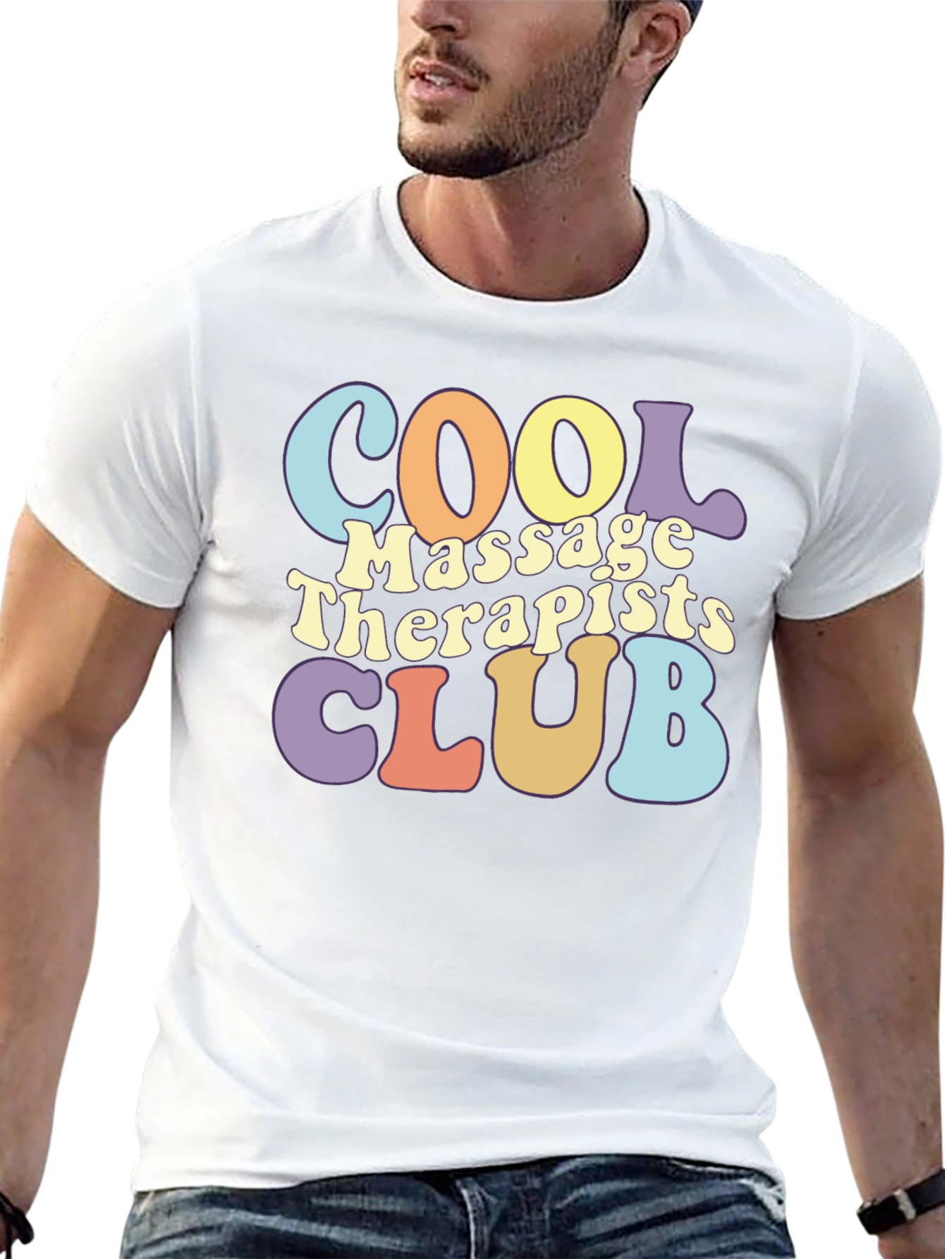 Cool Massage Therapists Club Graphic Tee