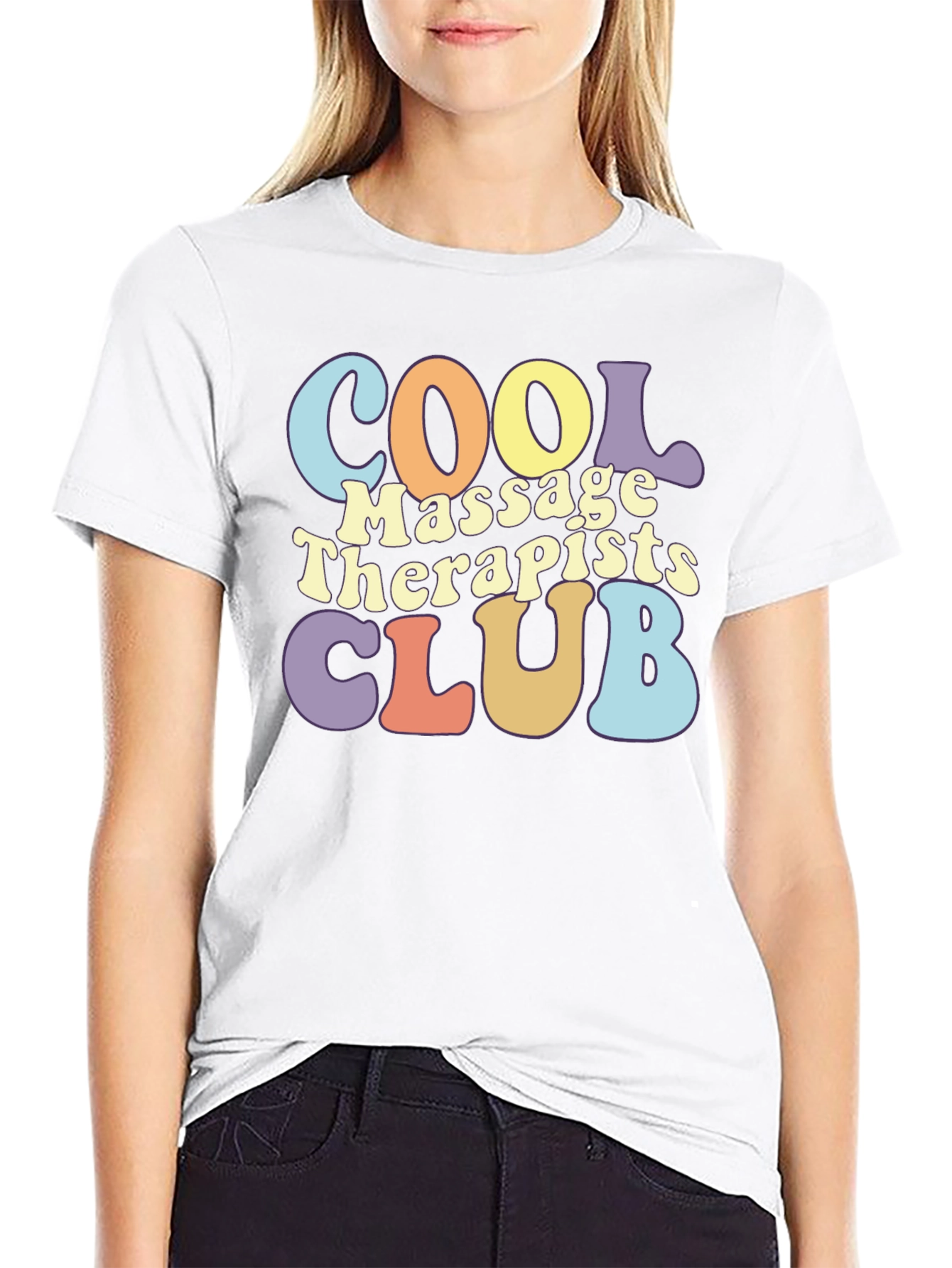 Cool Massage Therapists Club Graphic Tee