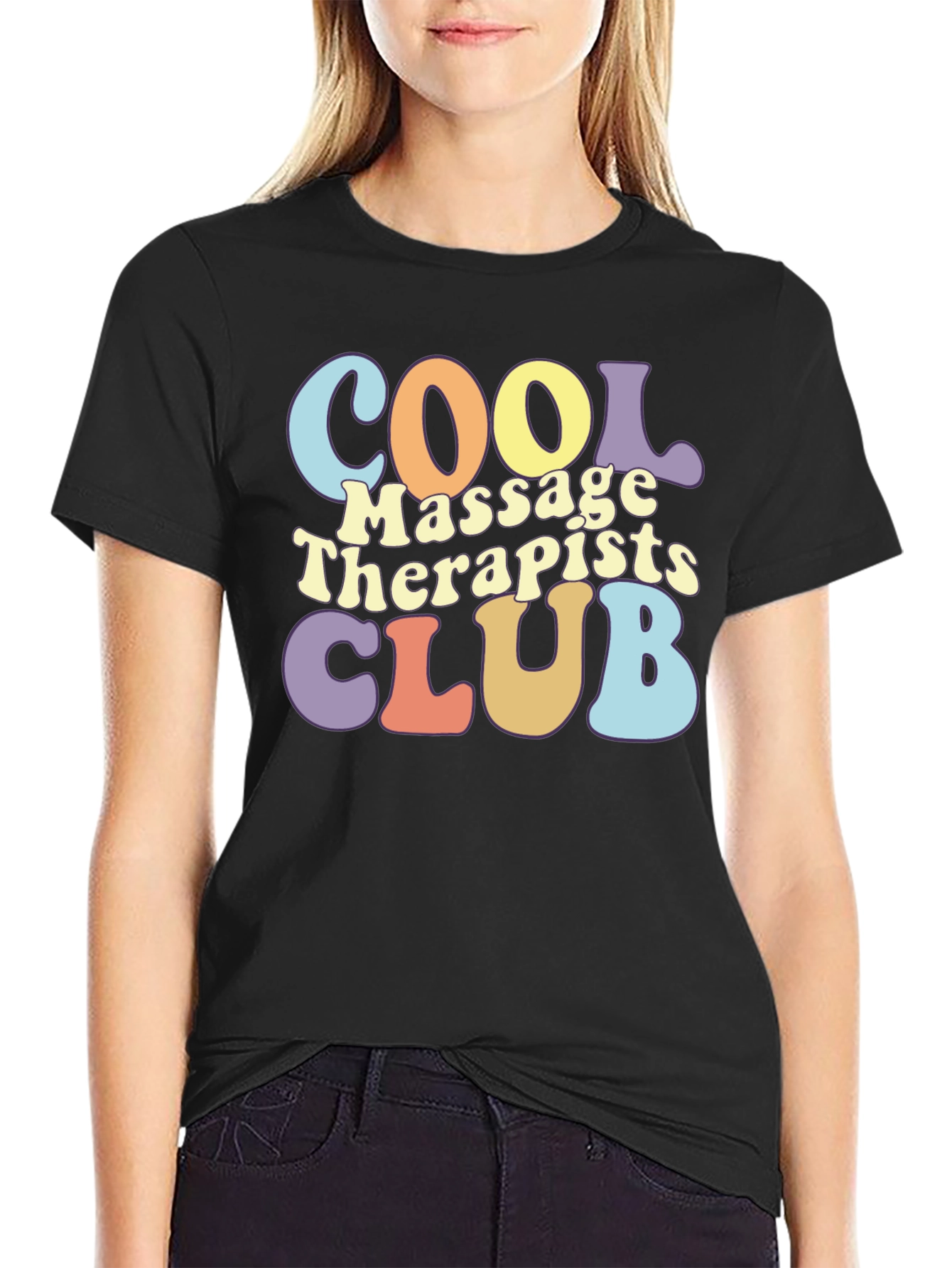 Cool Massage Therapists Club Graphic Tee