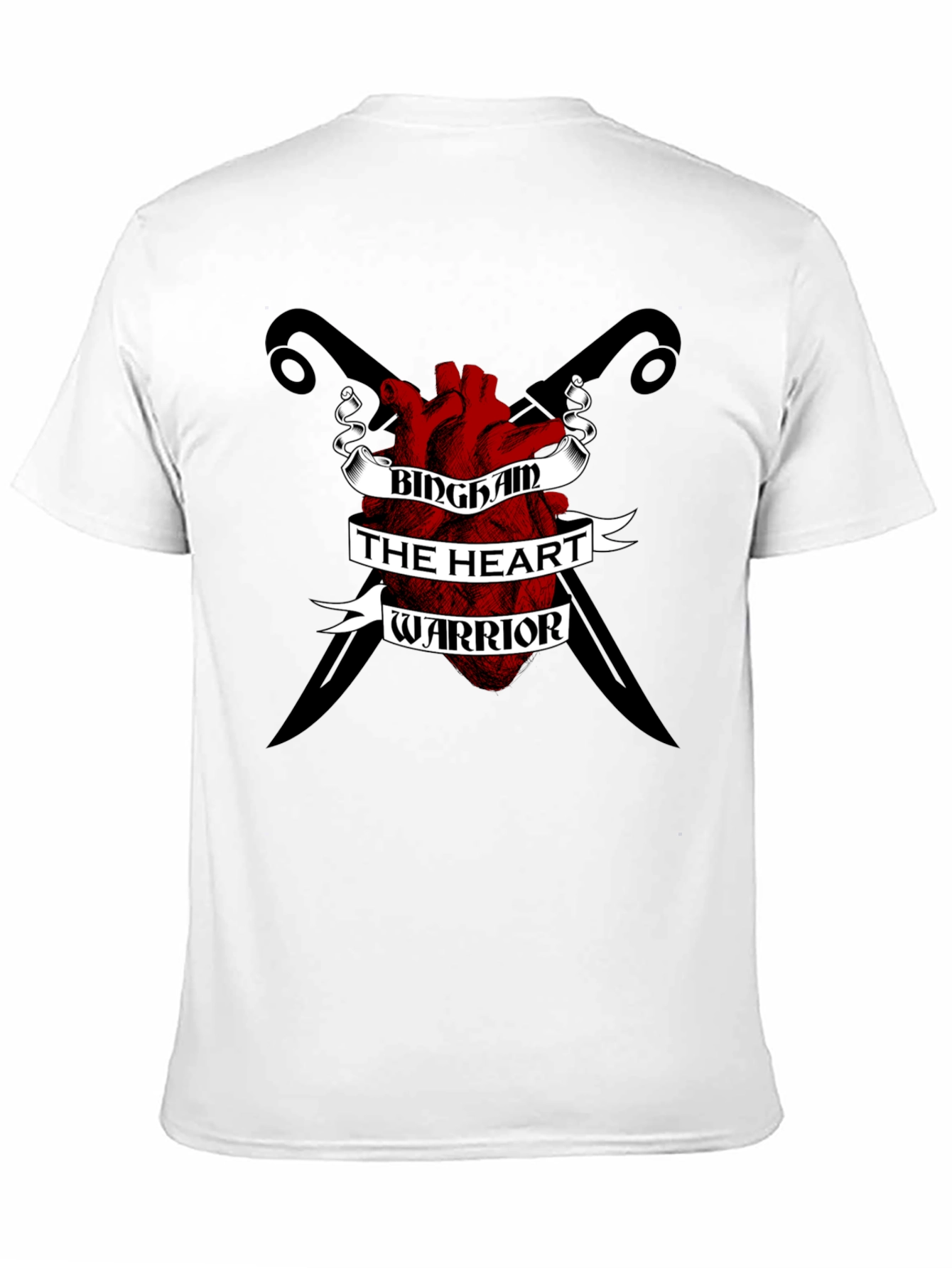 Bingham Heart Warrior Black T-Shirt