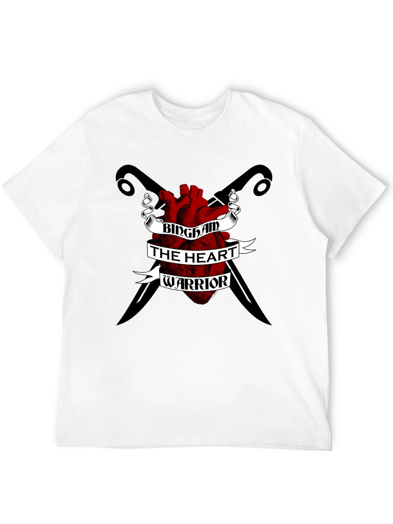 Bingham Heart Warrior Black T-Shirt