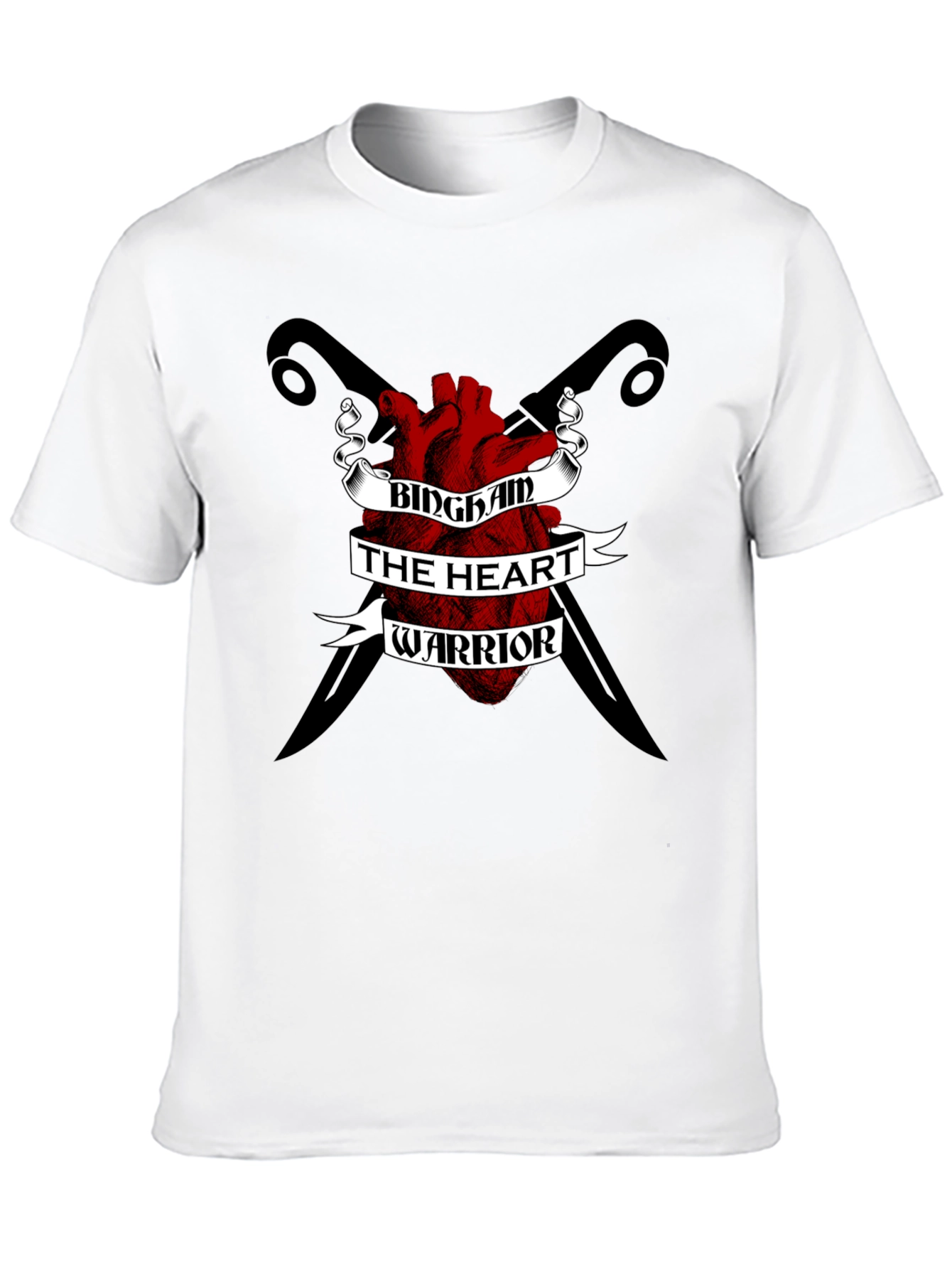 Bingham Heart Warrior Black T-Shirt
