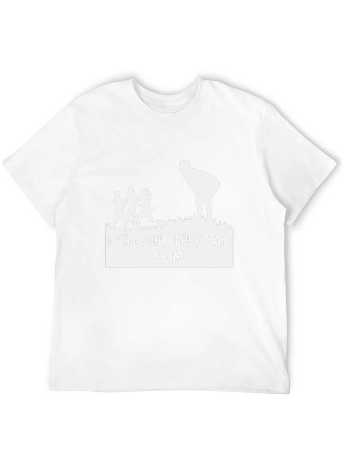 Funny I Thought They Said Rum Black T-Shirt